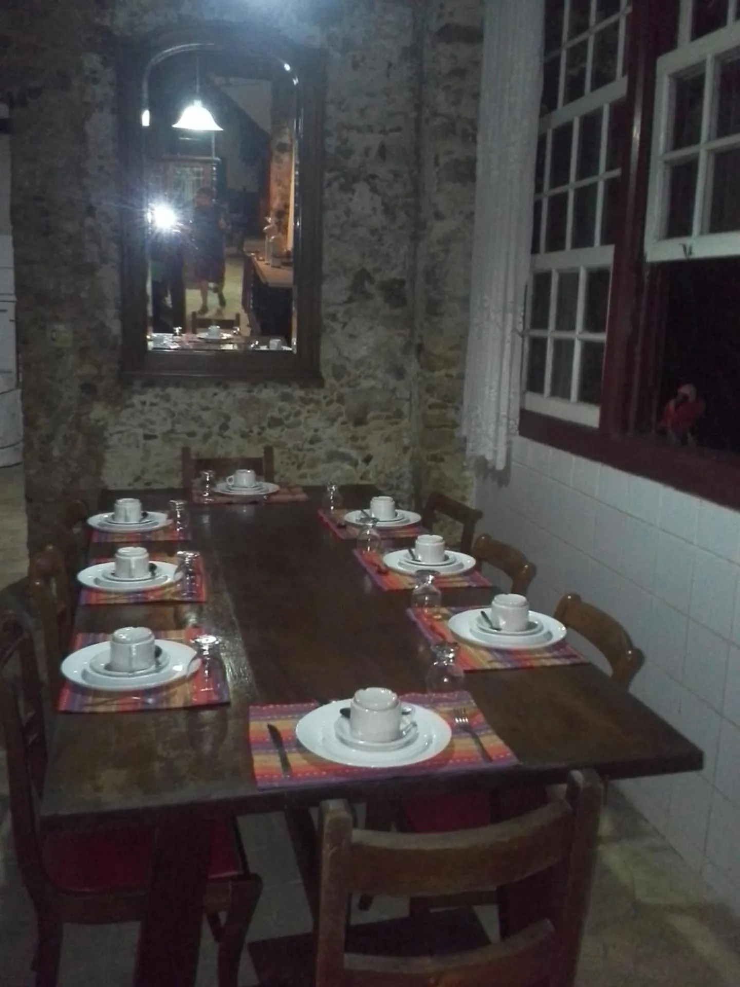 Dining area in Pousada Arte Colonial - Casarão Histórico do Séc XVIII - Lancha Própria