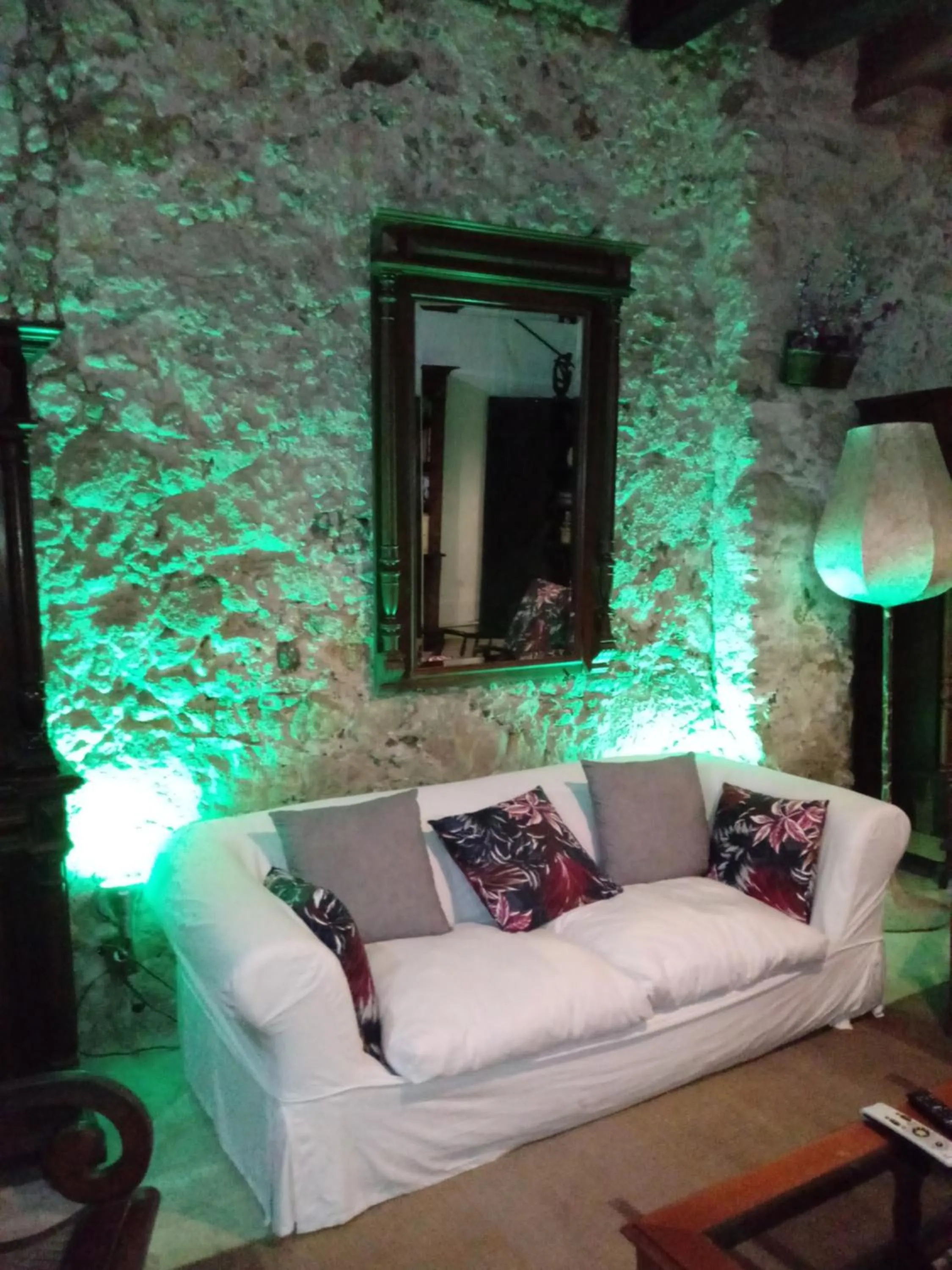 Living room in Pousada Arte Colonial - Casarão Histórico do Séc XVIII - Lancha Própria