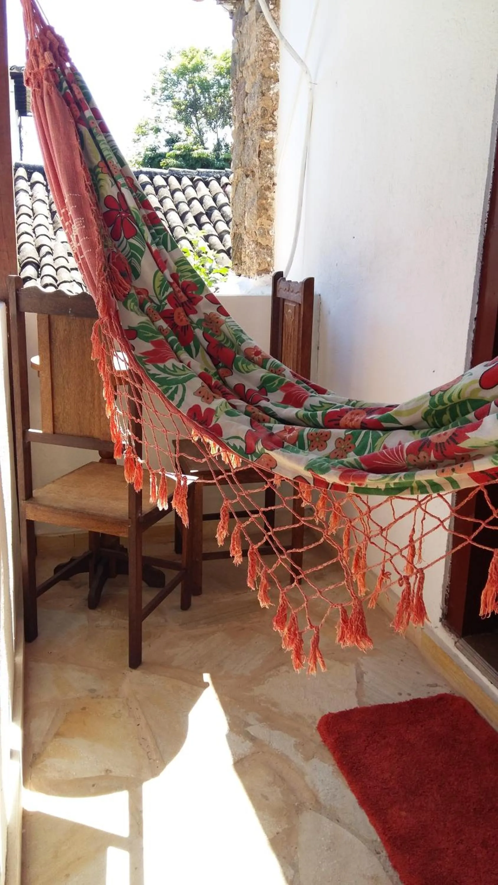 Seating area in Pousada Arte Colonial - Casarão Histórico do Séc XVIII - Lancha Própria