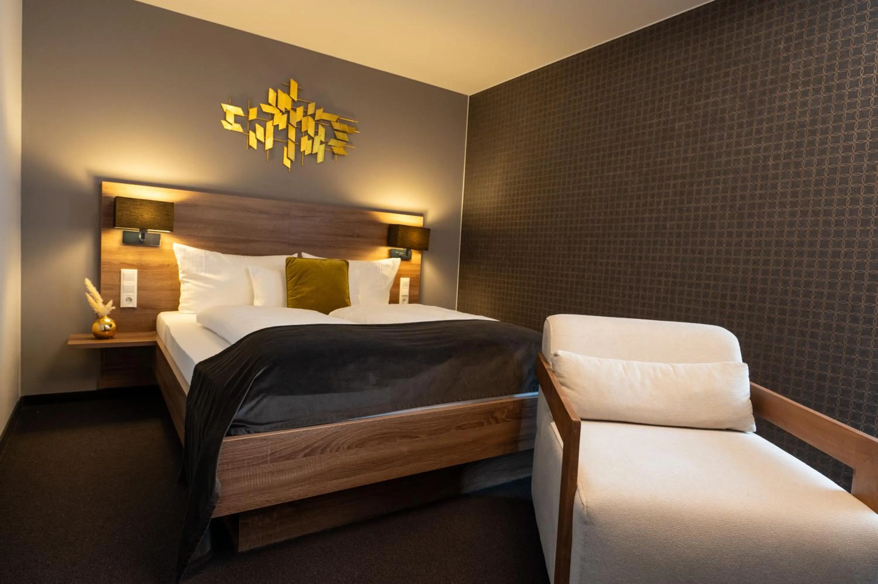 Bed in V Boutique Hotel Böblingen