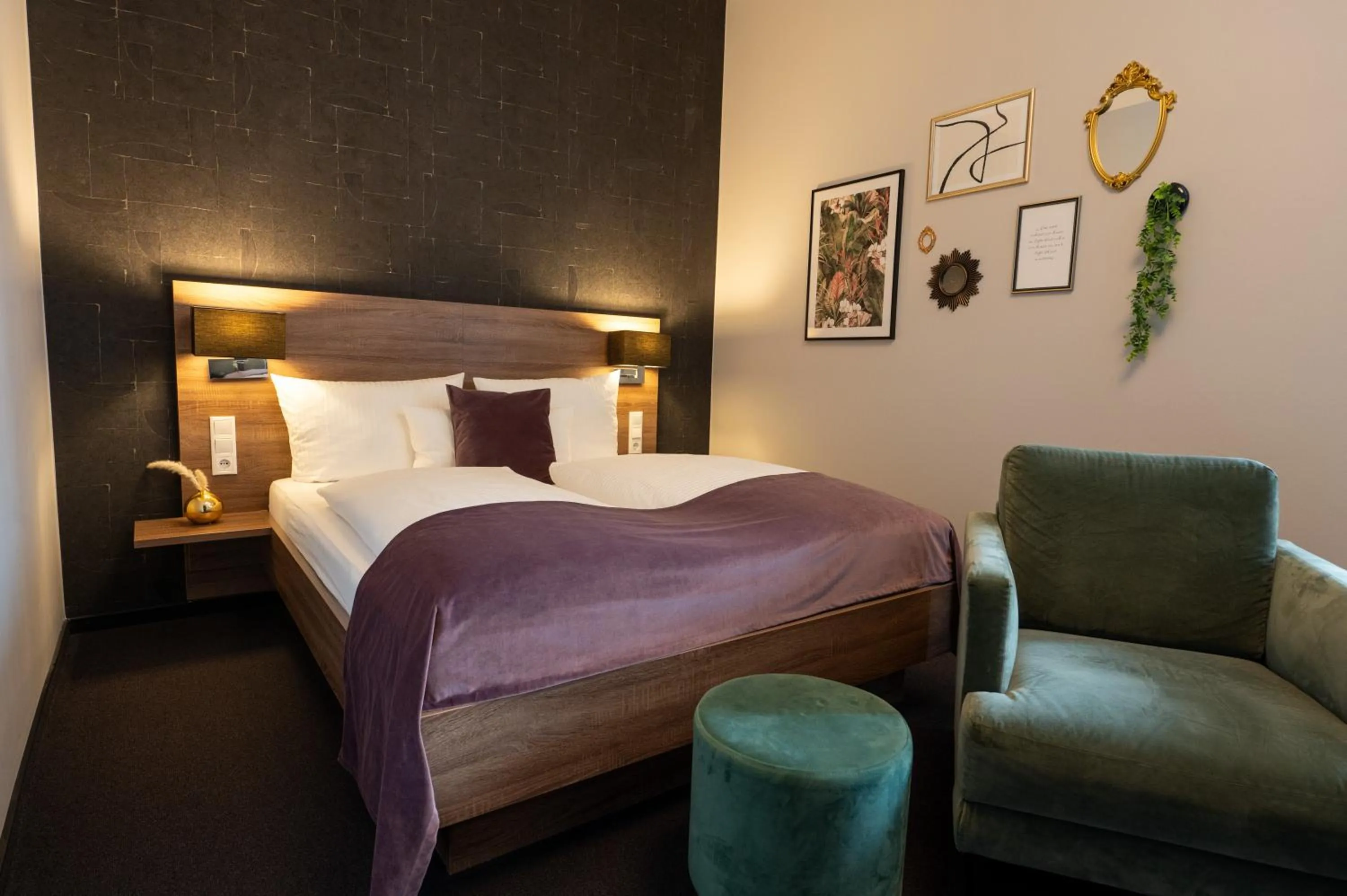 Bed in V Boutique Hotel Böblingen