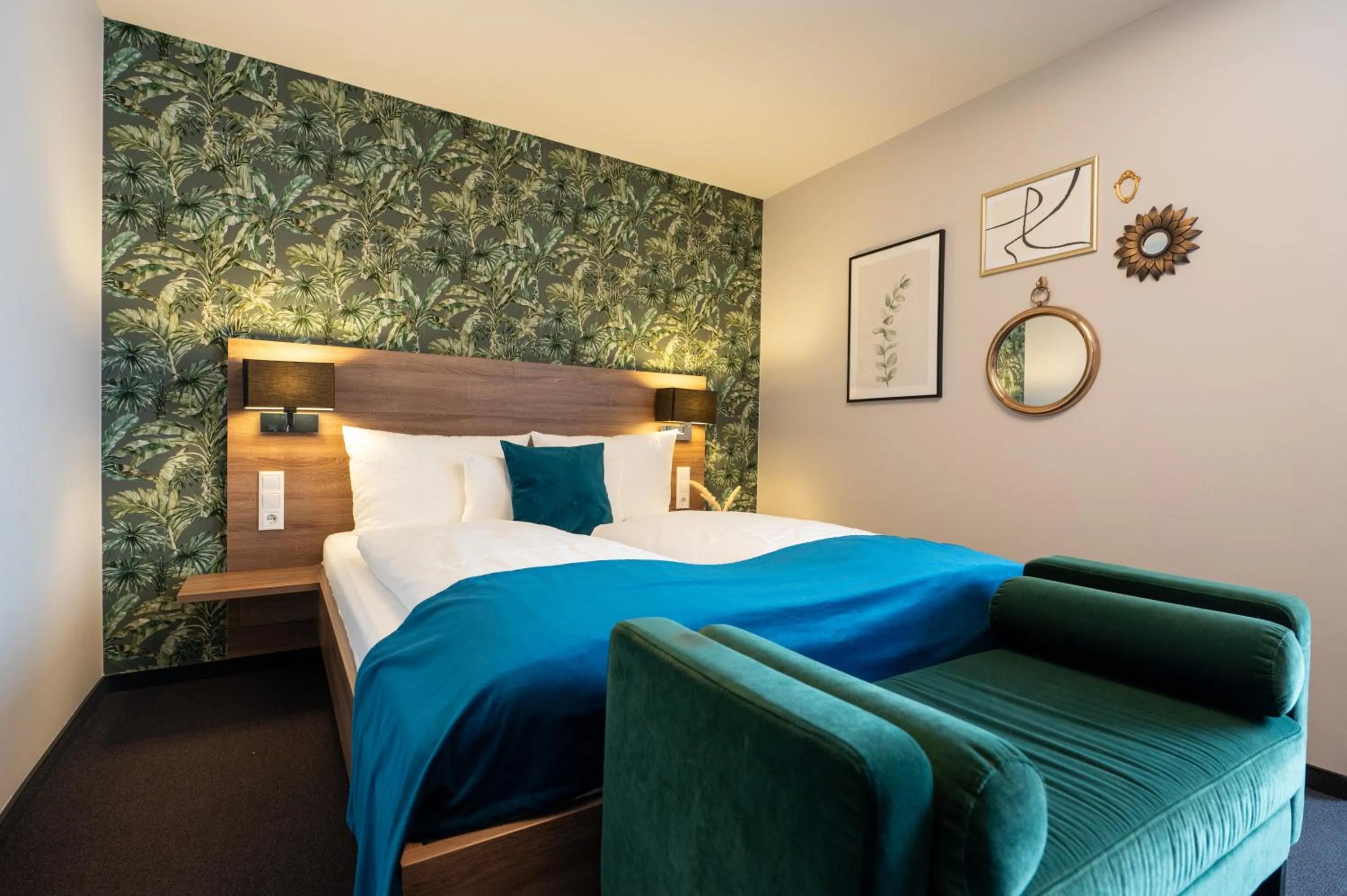 Bed in V Boutique Hotel Böblingen