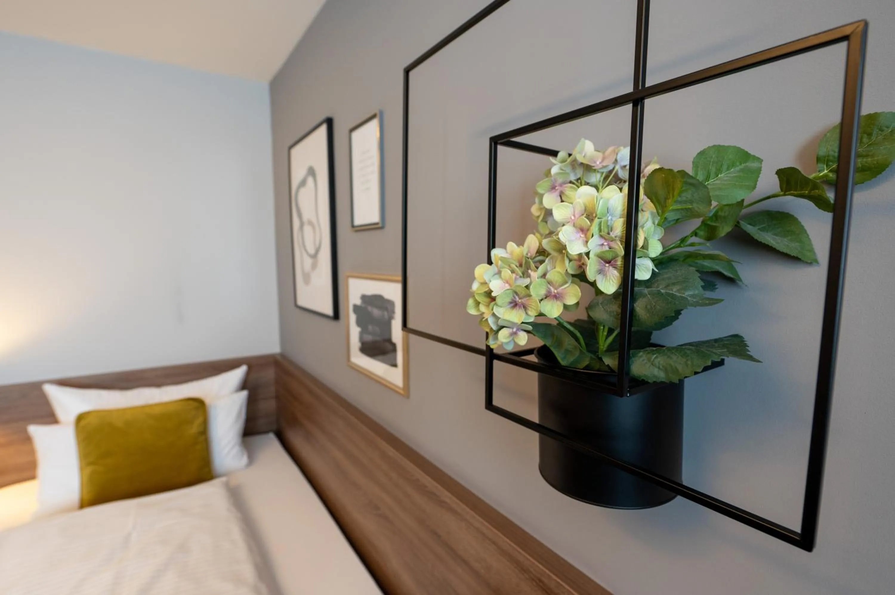 Bed in V Boutique Hotel Böblingen