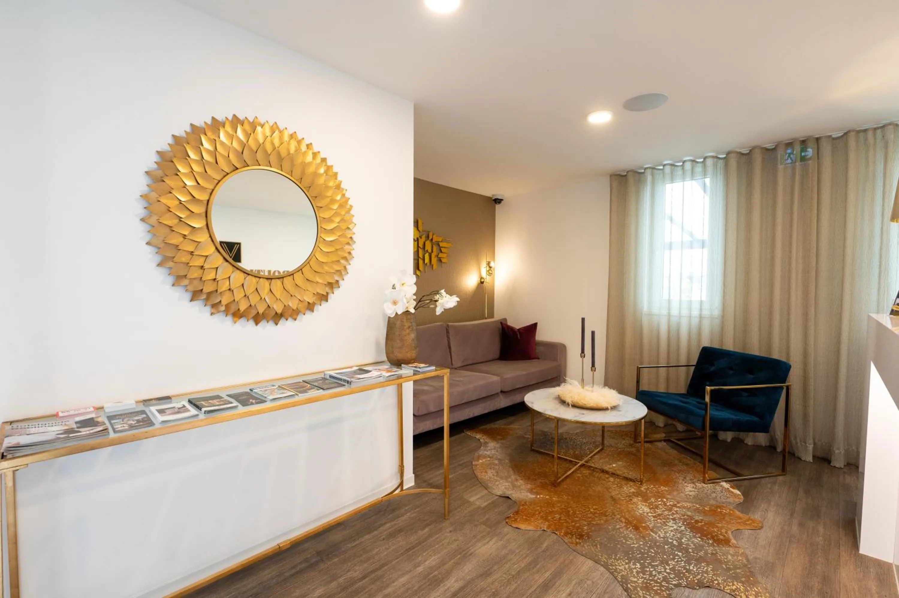 Seating area in V Boutique Hotel Böblingen