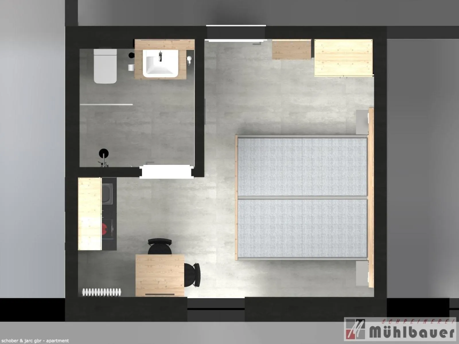 Photo of the whole room in Apartment Hotel 37