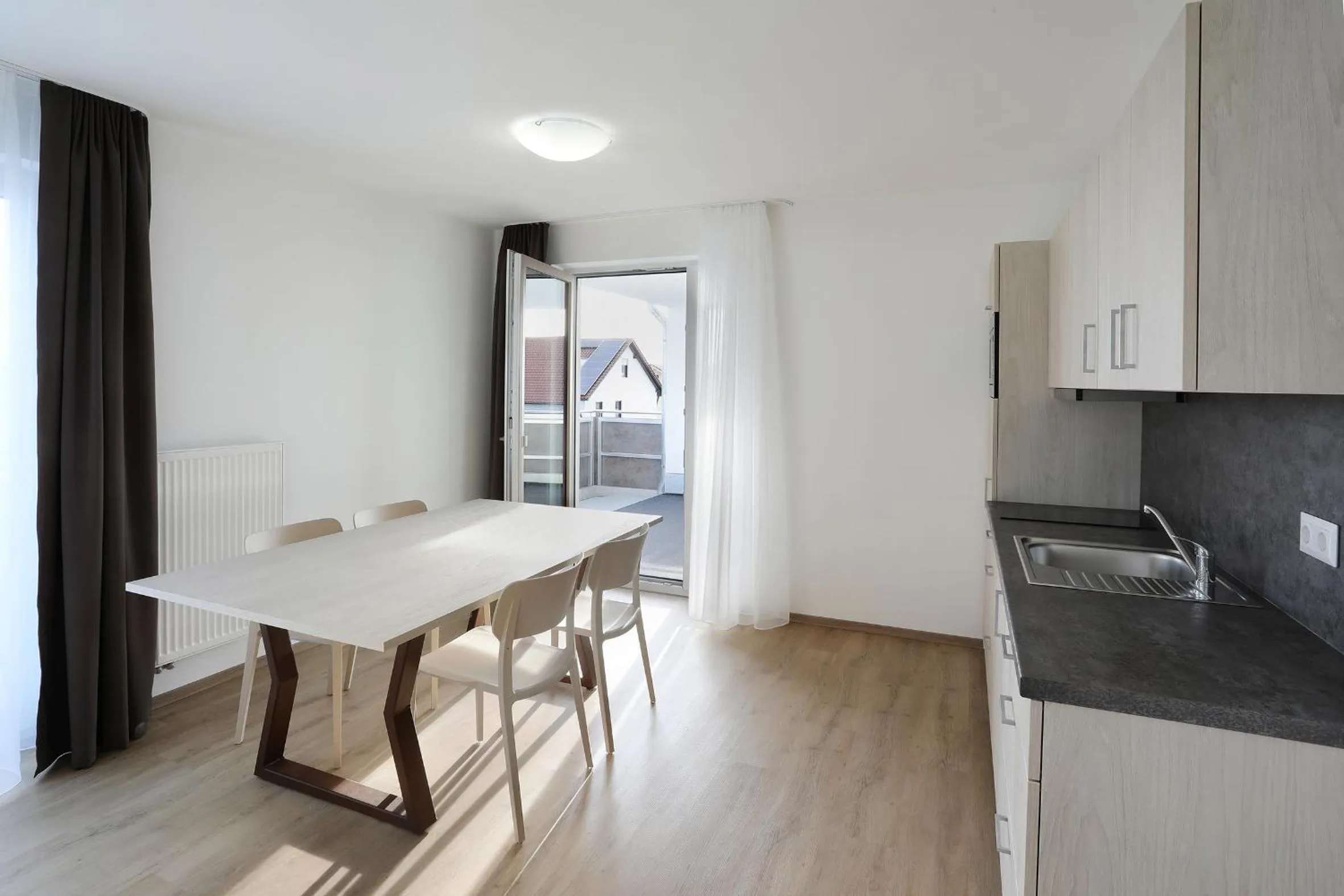 Kitchen or kitchenette in Apartment Hotel 37