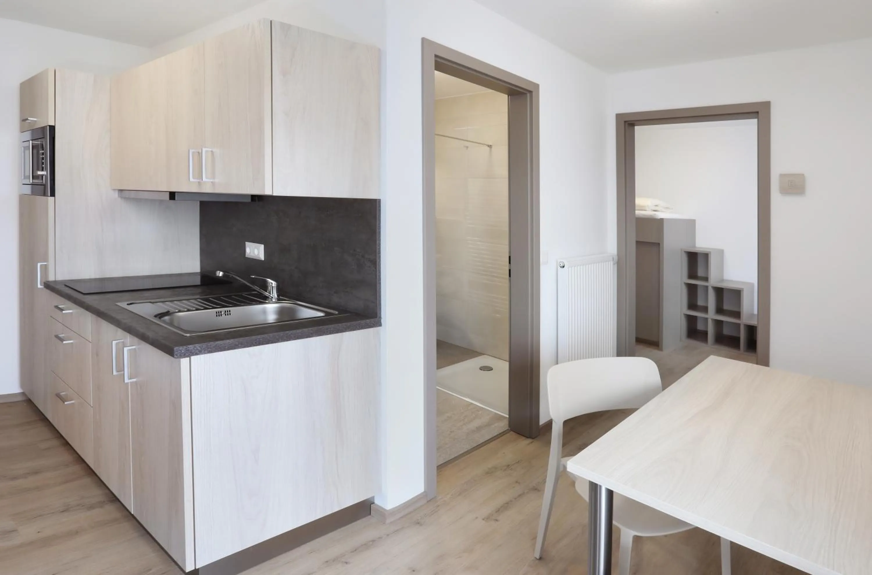 Kitchen or kitchenette in Apartment Hotel 37
