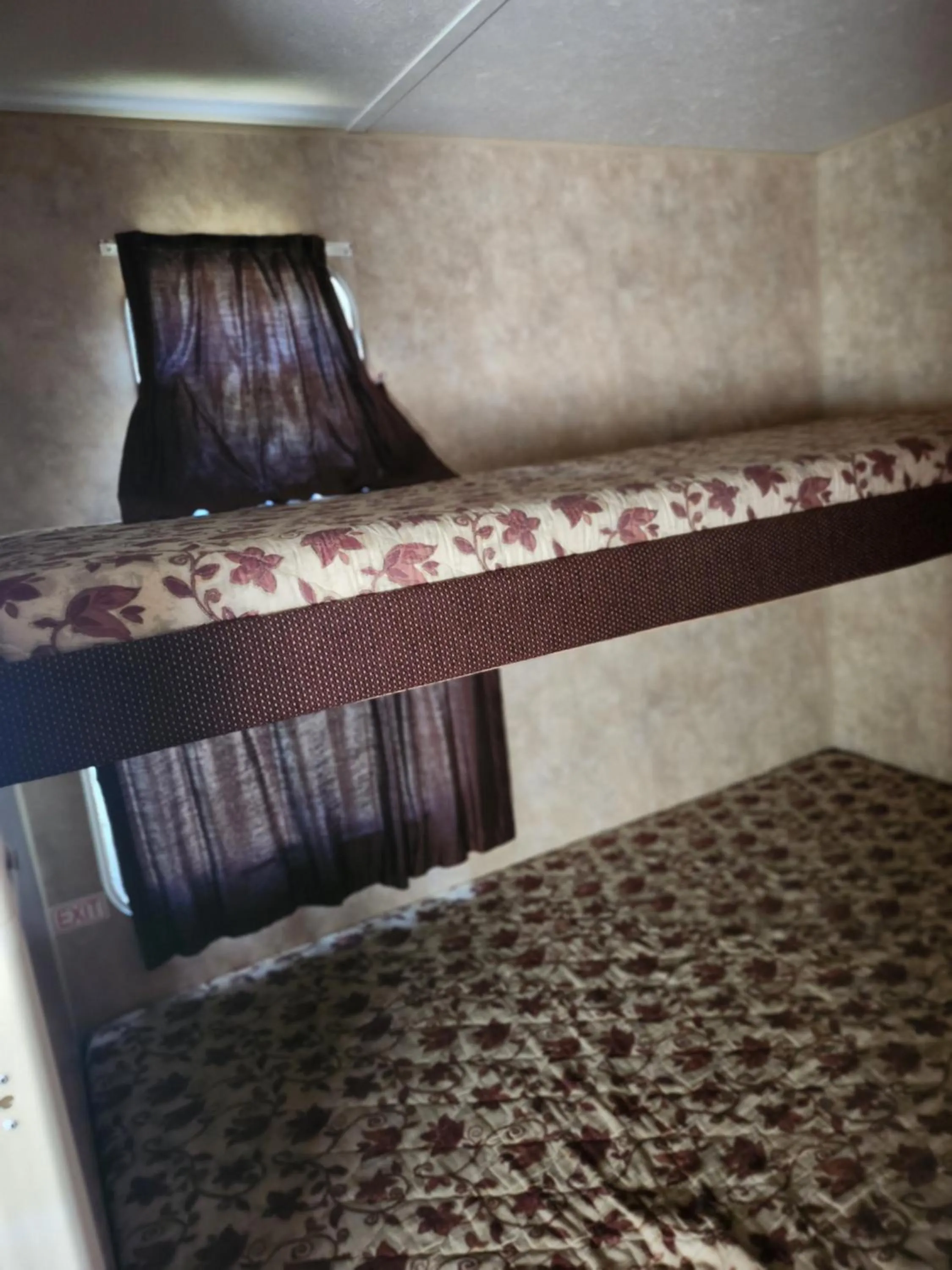 Bed in Noah's Ark Campground