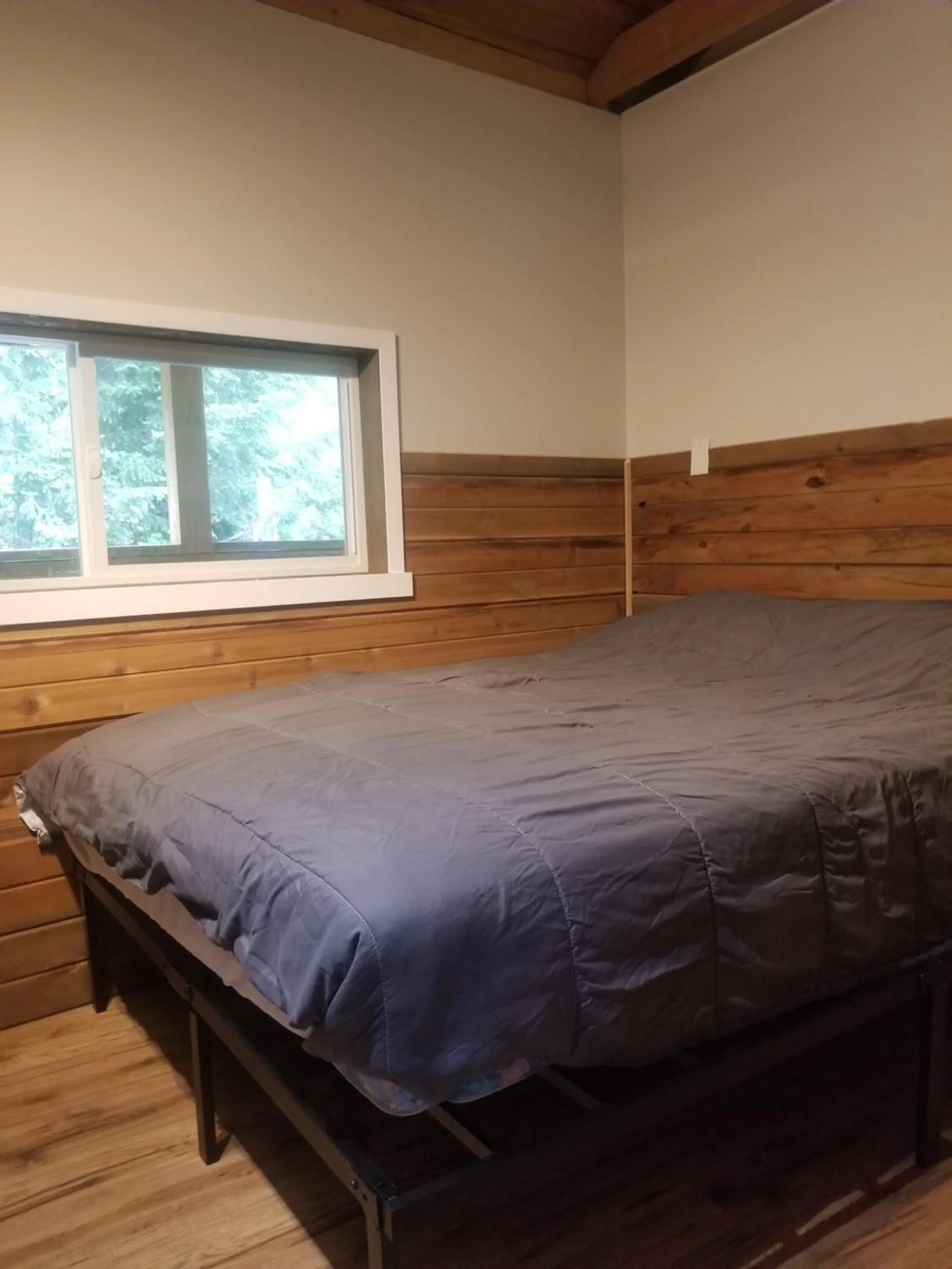 Bed in Noah's Ark Campground