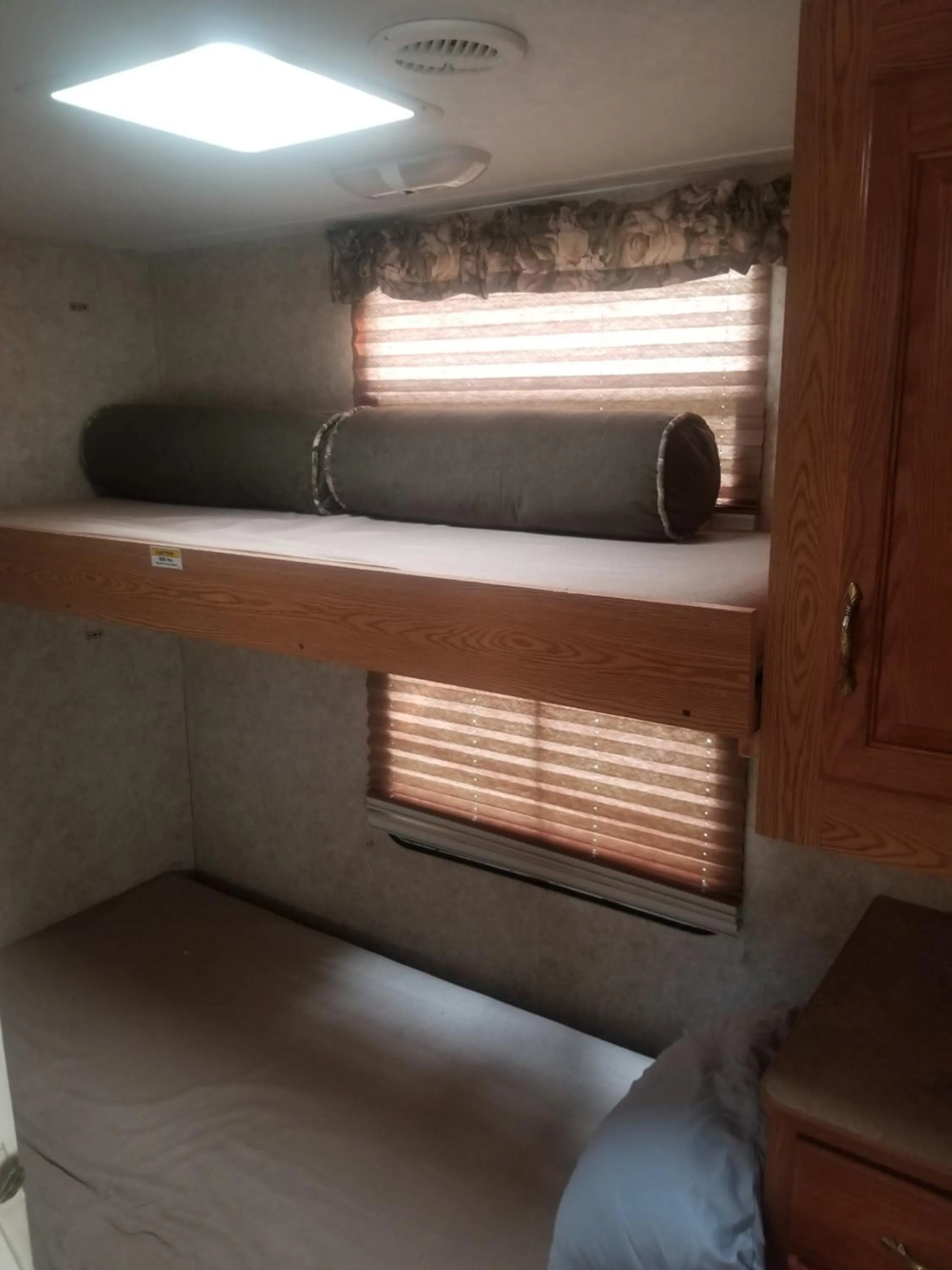 Bed in Noah's Ark Campground