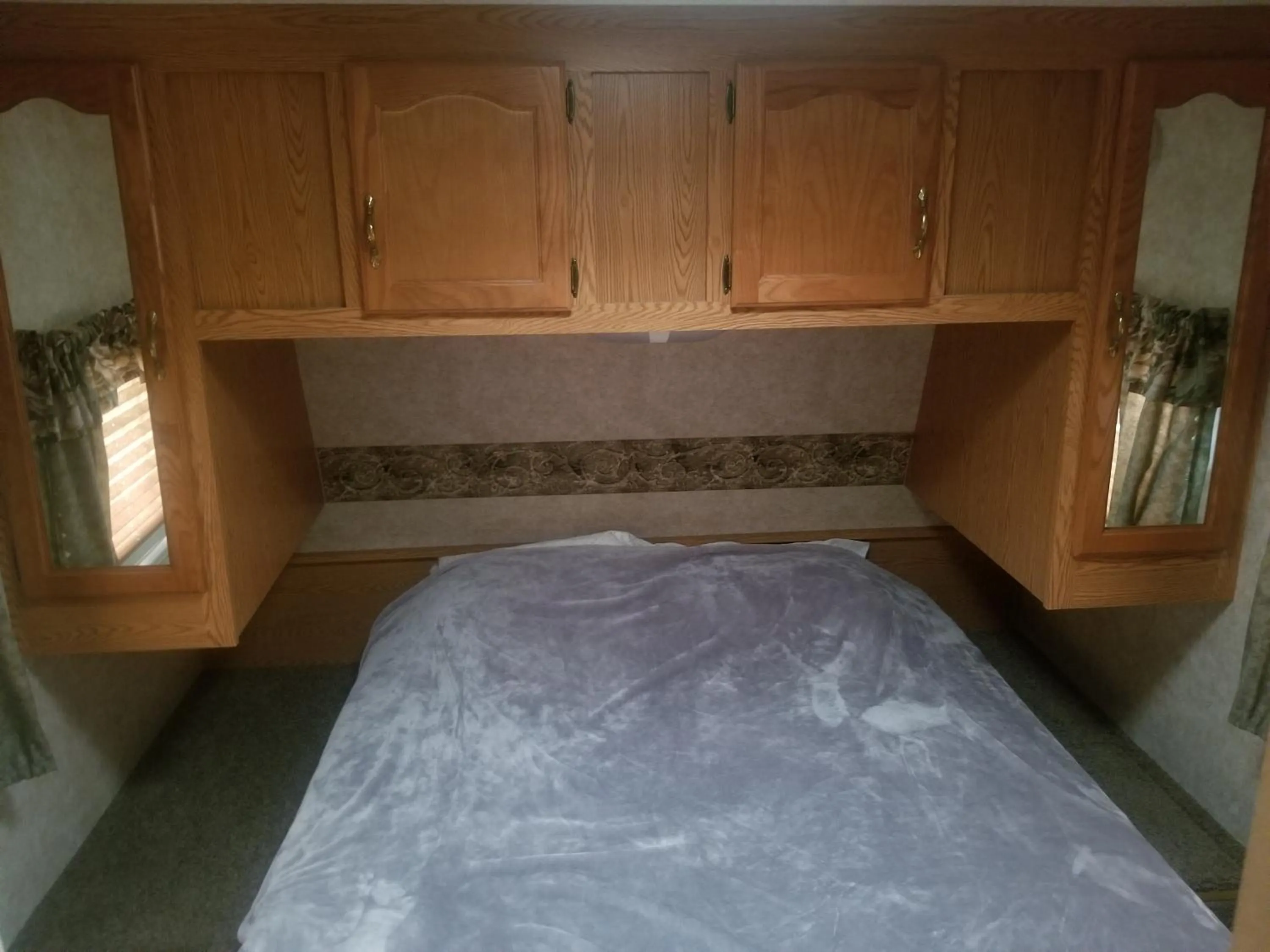 Bed in Noah's Ark Campground
