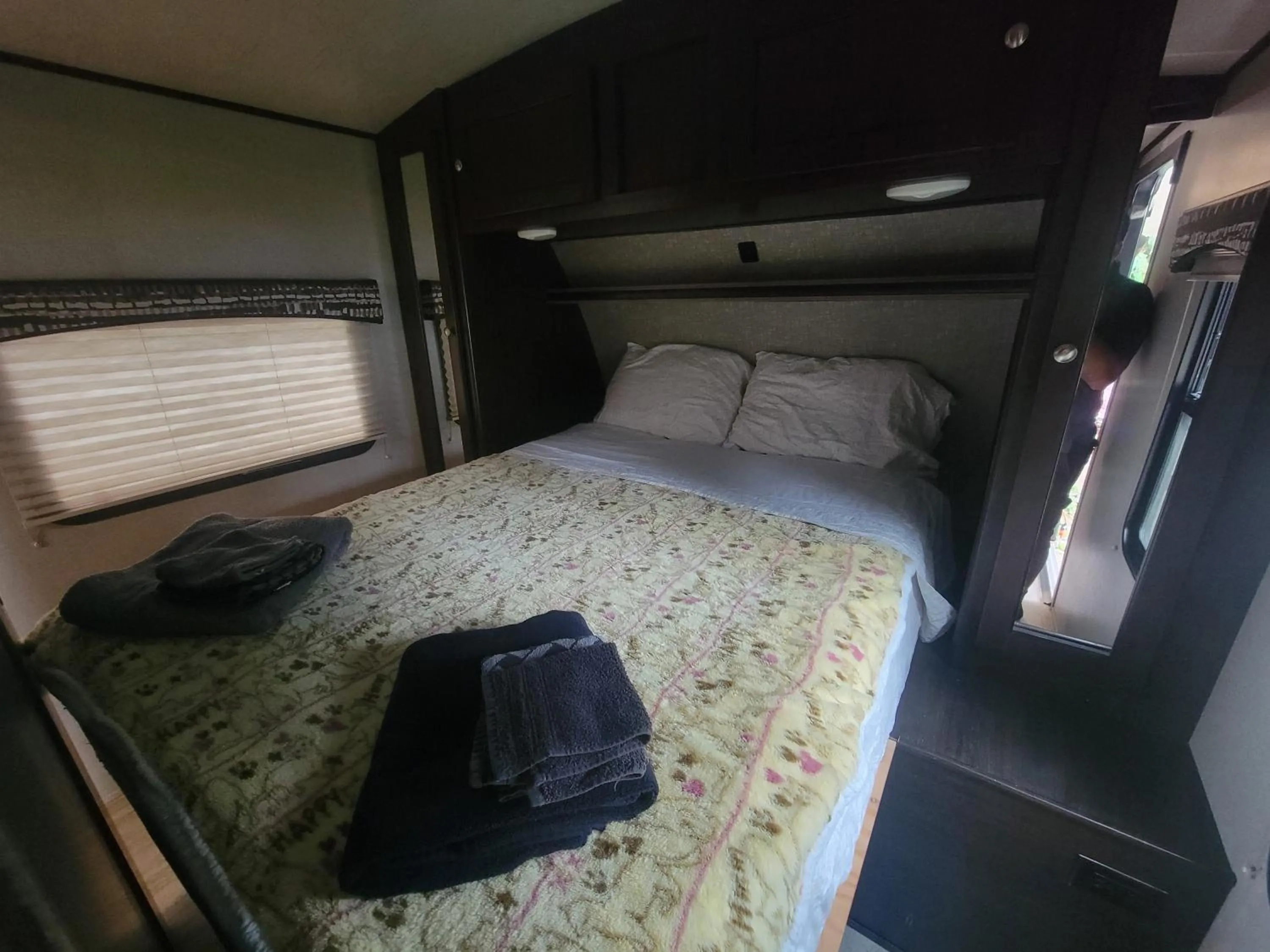 Bed in Noah's Ark Campground