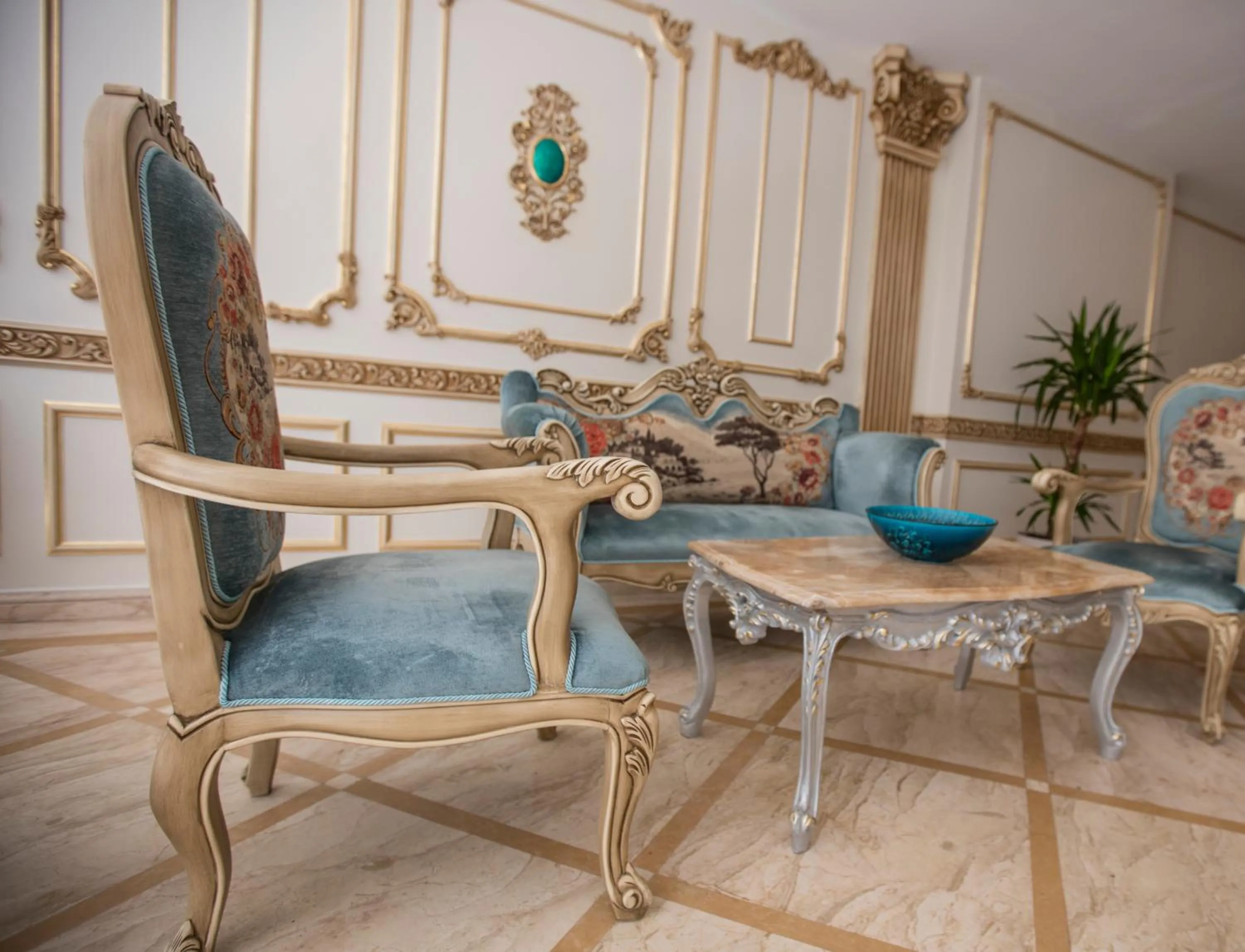 Seating area in Dodo Hotel Spa Old City