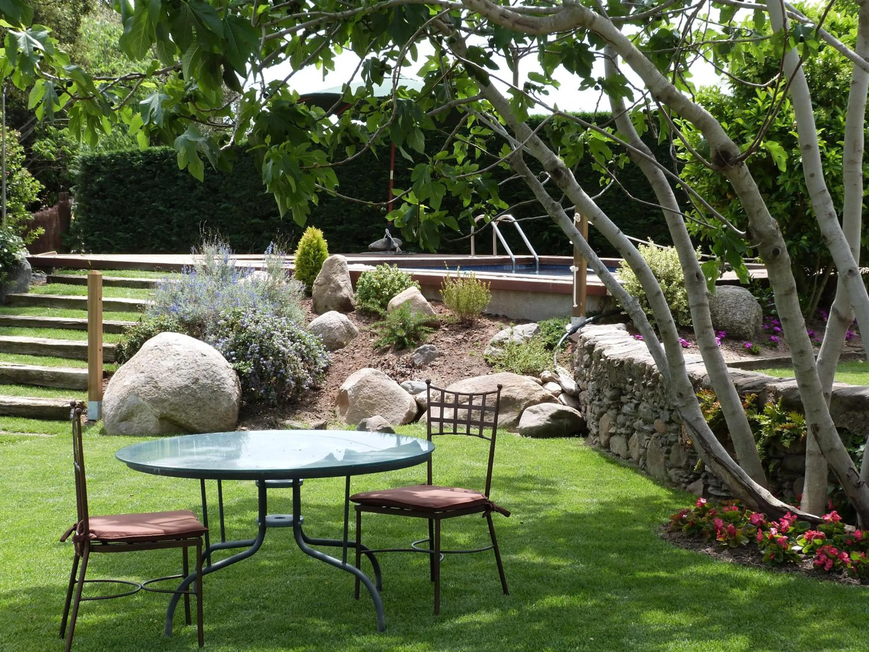 Swimming pool in Hotel Rural Can Vila