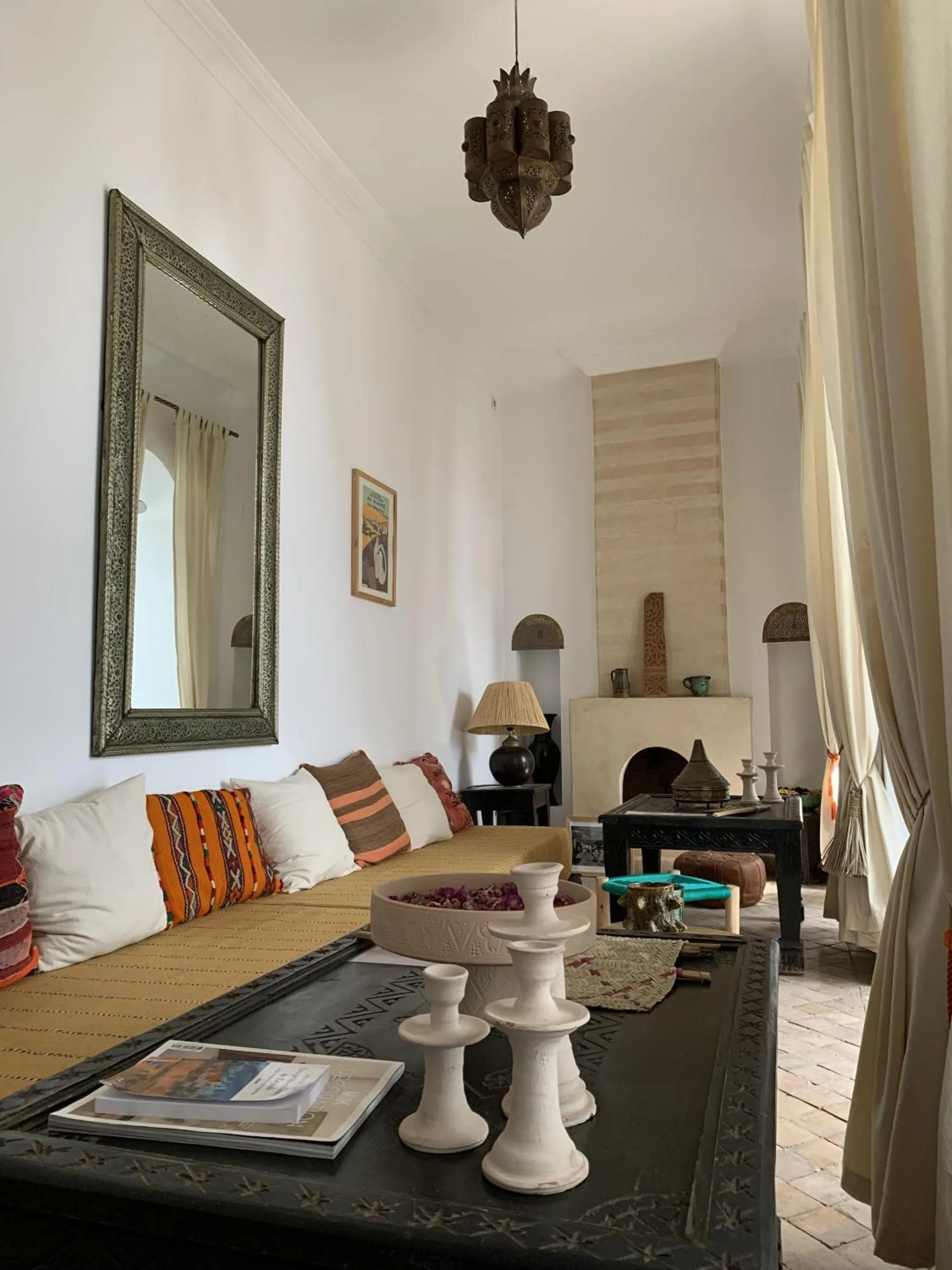 Living room in Riad Sin