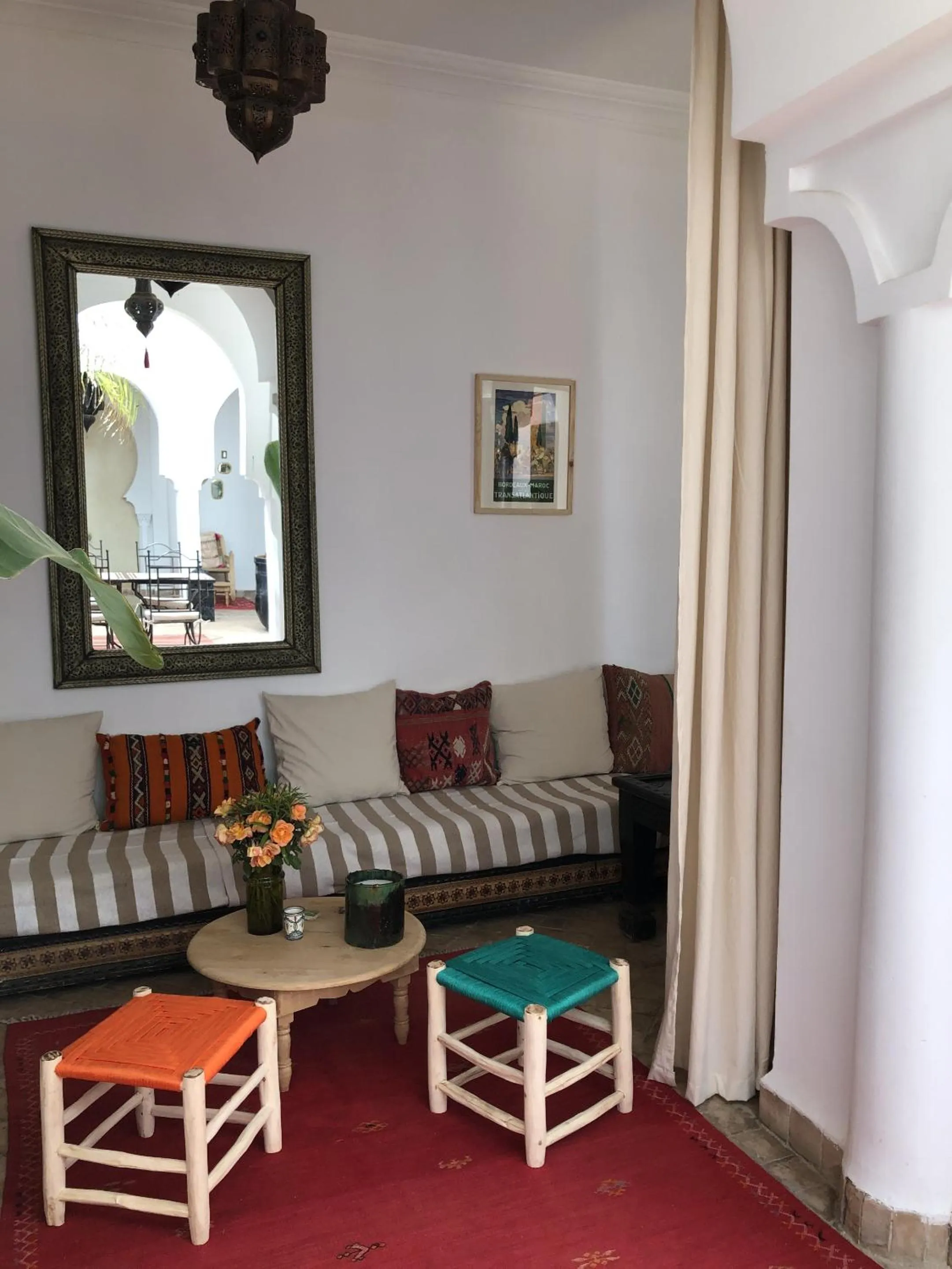 Living room in Riad Sin