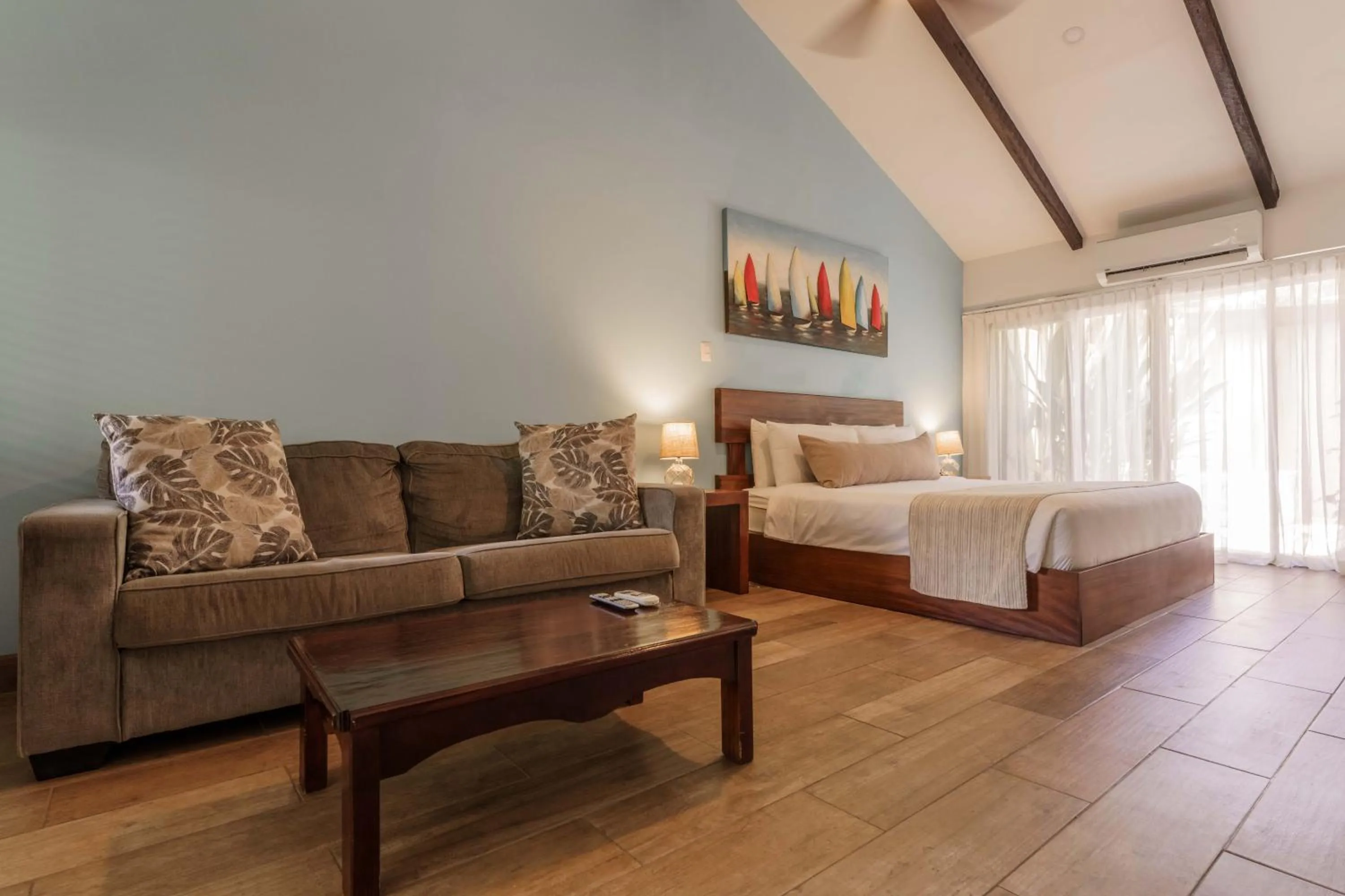 Bed in Bahia del Sol Beach front Boutique Hotel