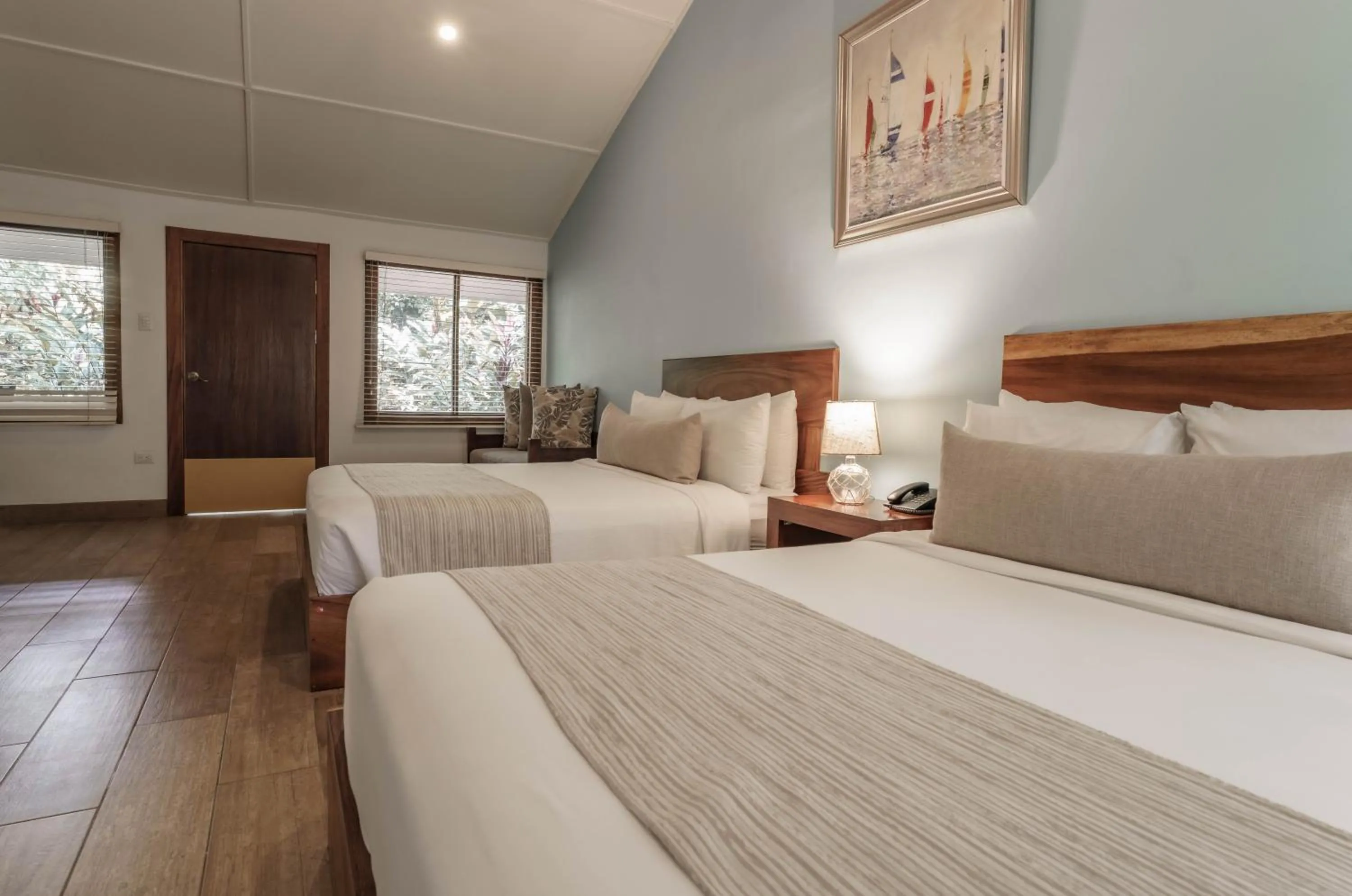 Bed in Bahia del Sol Beach front Boutique Hotel