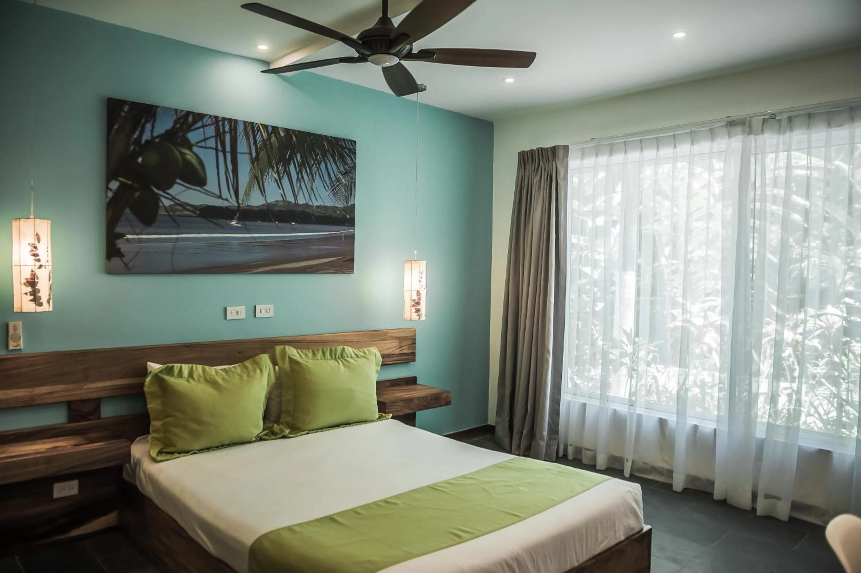 Bed in Bahia del Sol Beach front Boutique Hotel