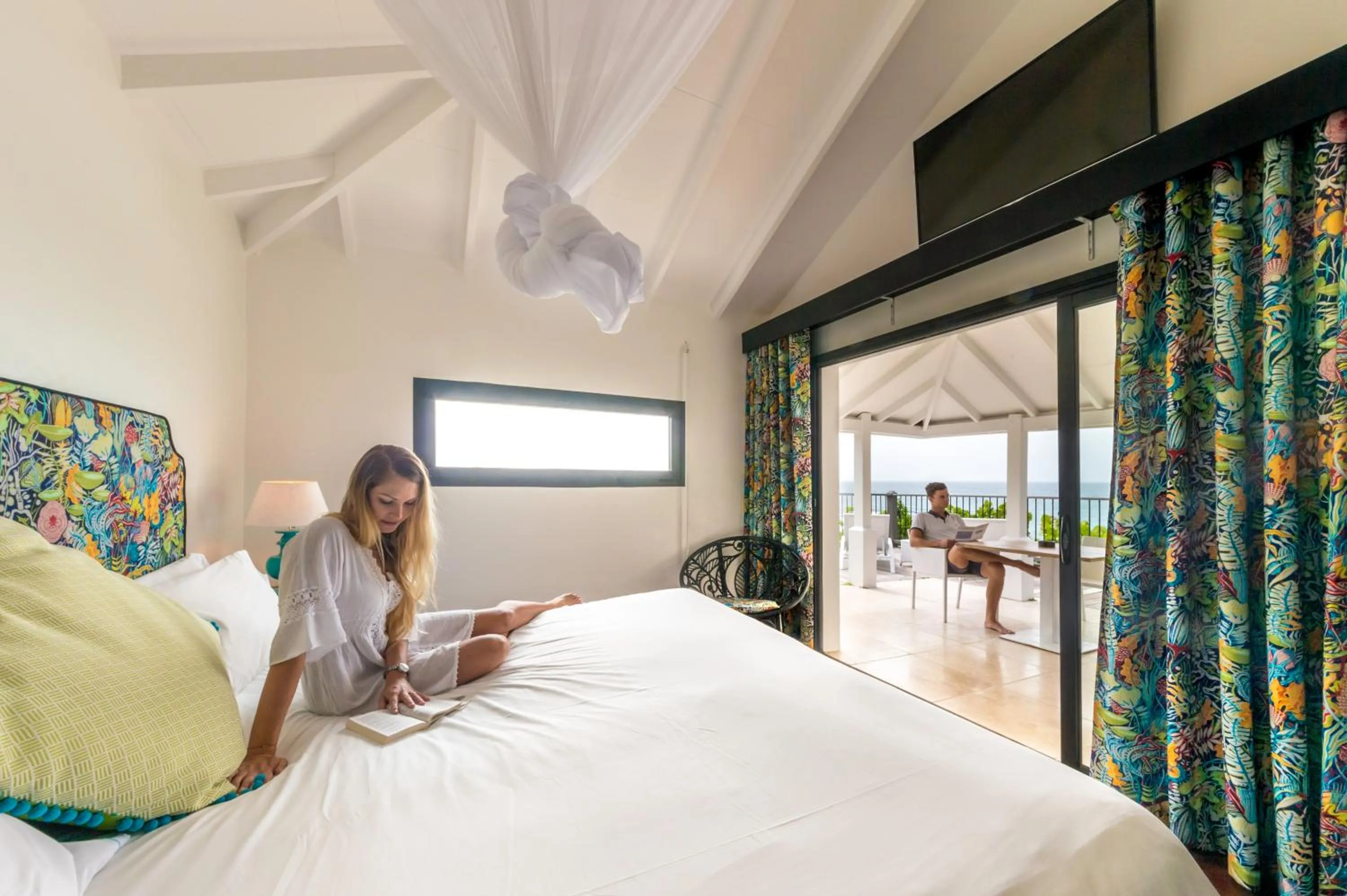 Bed in La Toubana Hotel & Spa