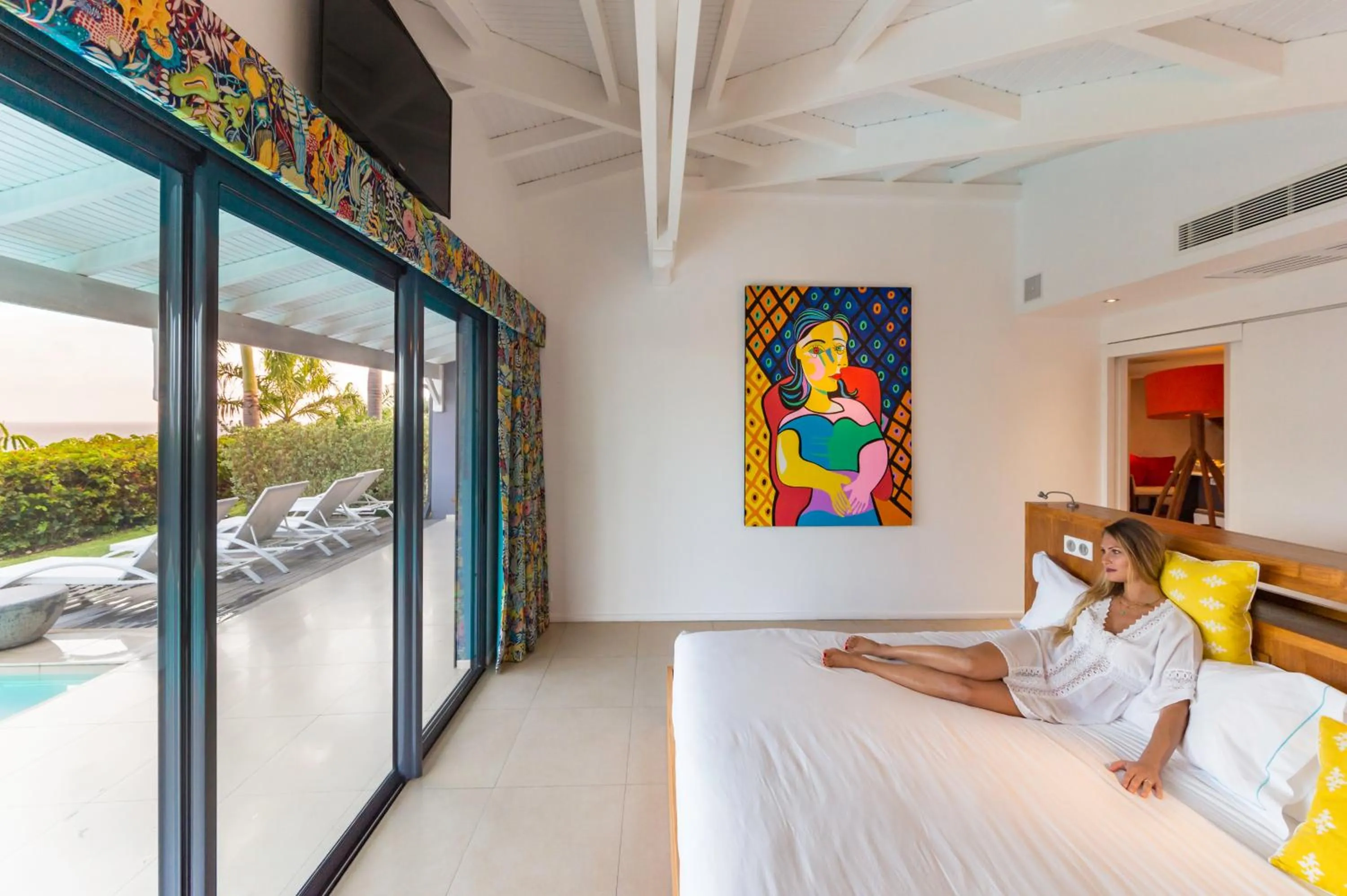 Bed in La Toubana Hotel & Spa