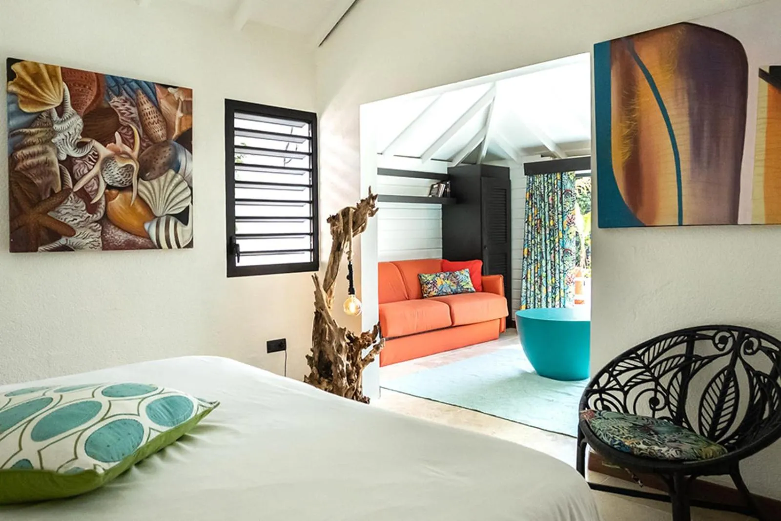 Bed in La Toubana Hotel & Spa