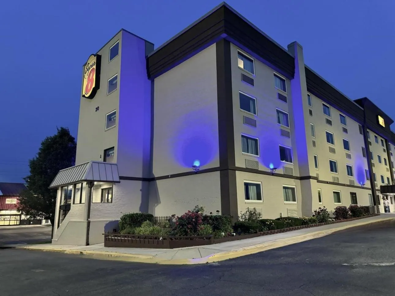 Property building in Super 8 by Wyndham Frederick