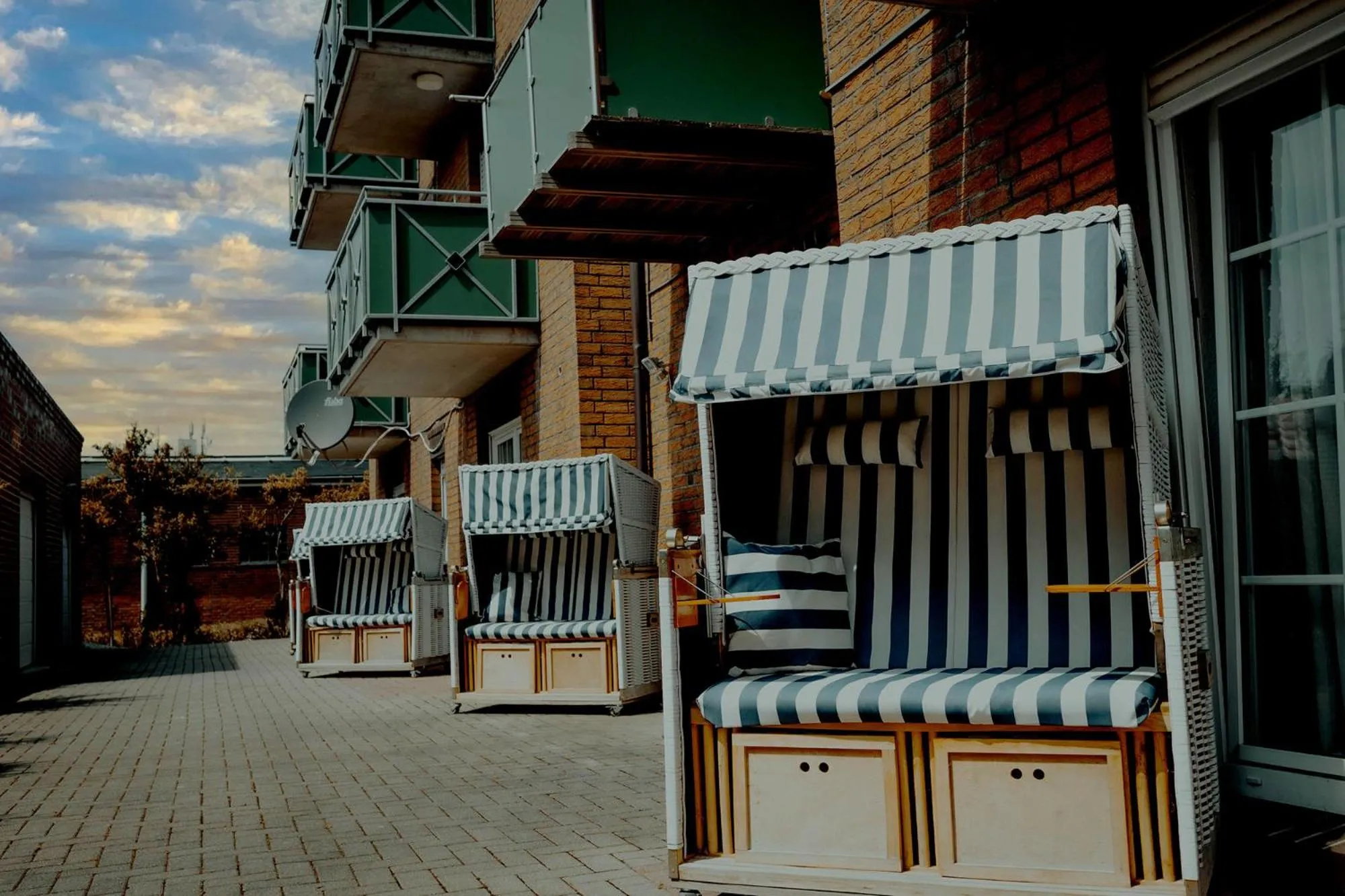 Property building in Pension Frisia