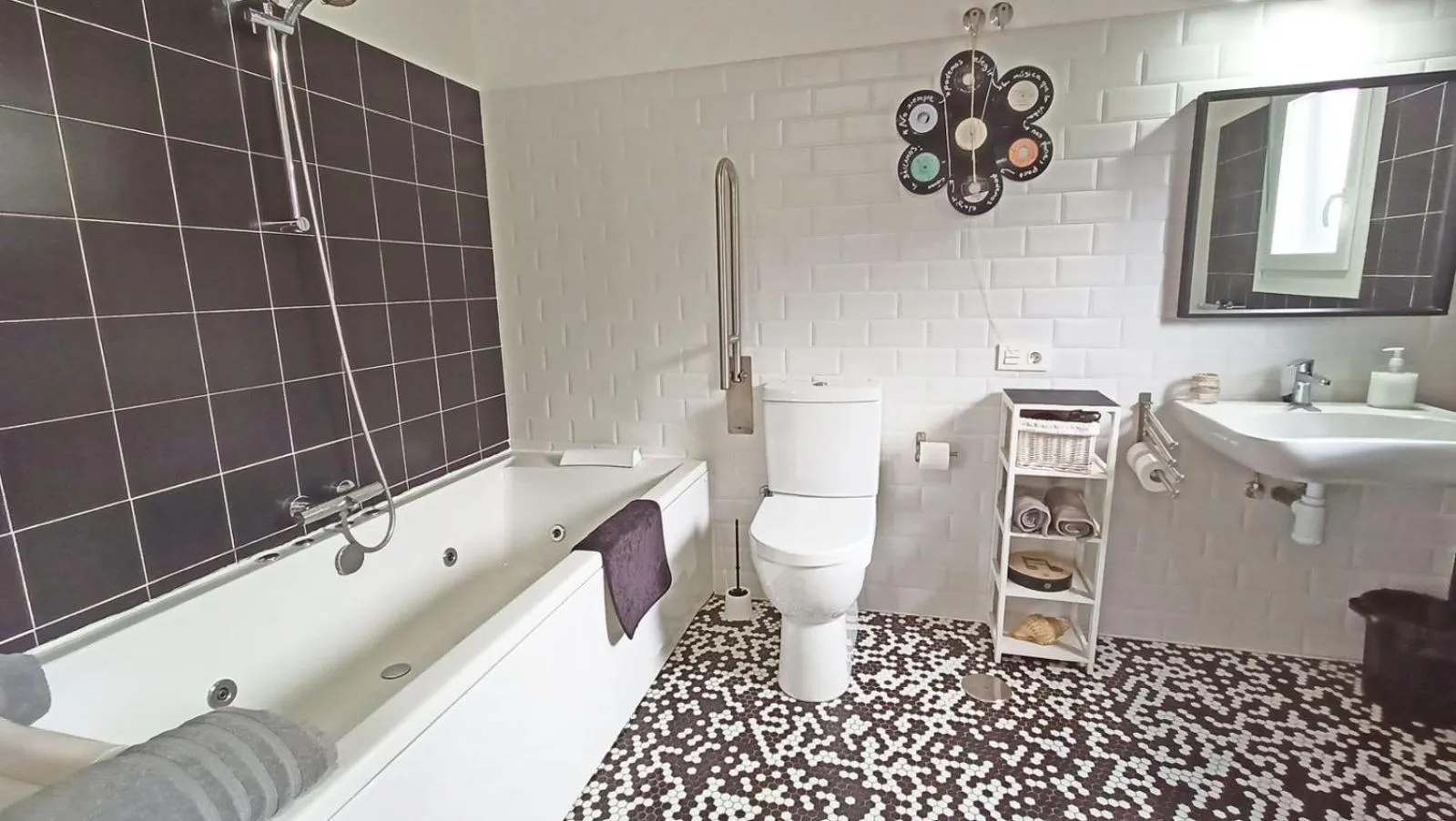 Bathroom in Casa Rural Txokoetxe