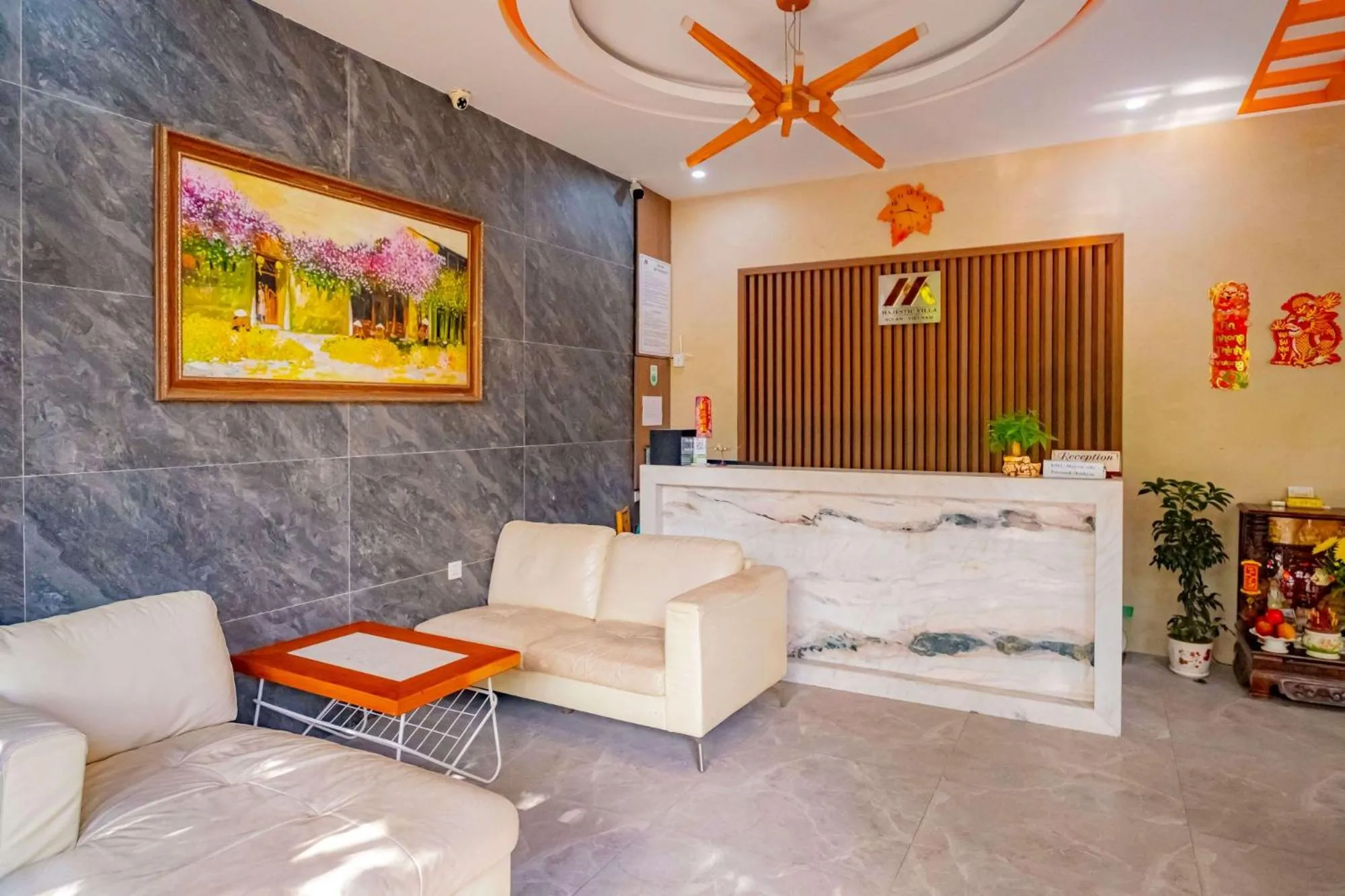 Lobby or reception in Hoi An Majestic Villa