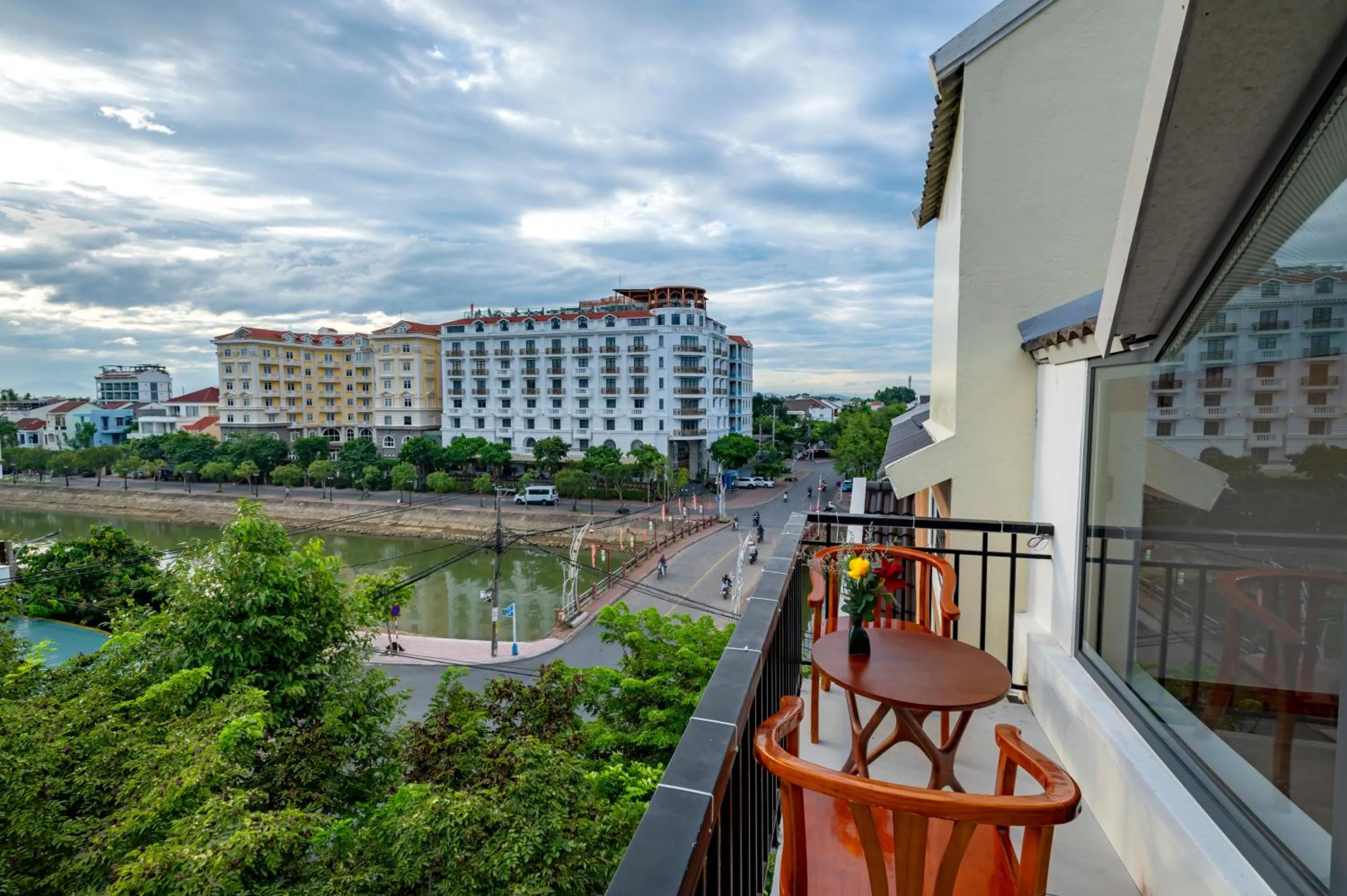 Balcony/Terrace in Hoi An Majestic Villa