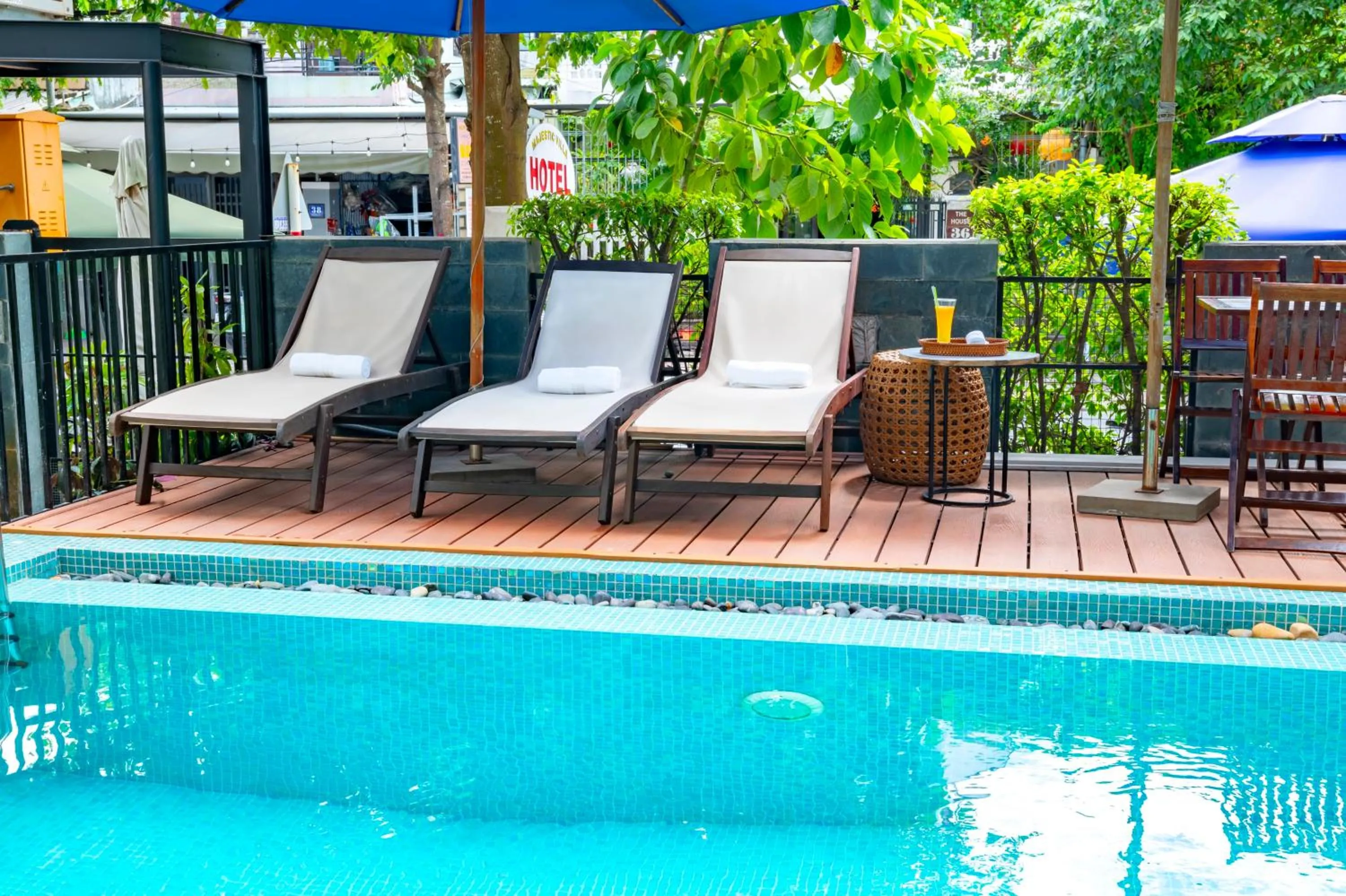 Swimming pool in Hoi An Majestic Villa