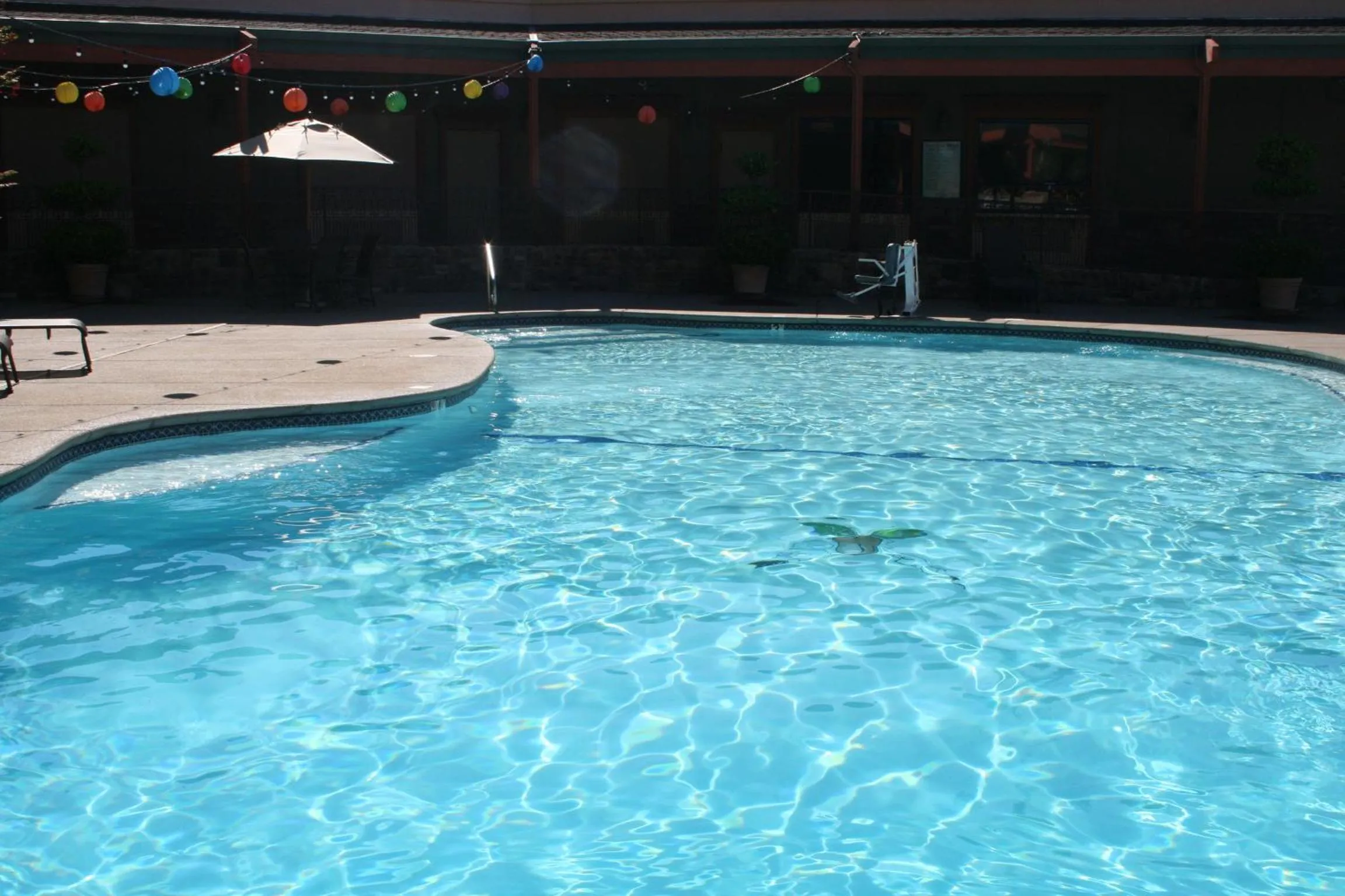Swimming pool in Jackson Rancheria Casino Resort
