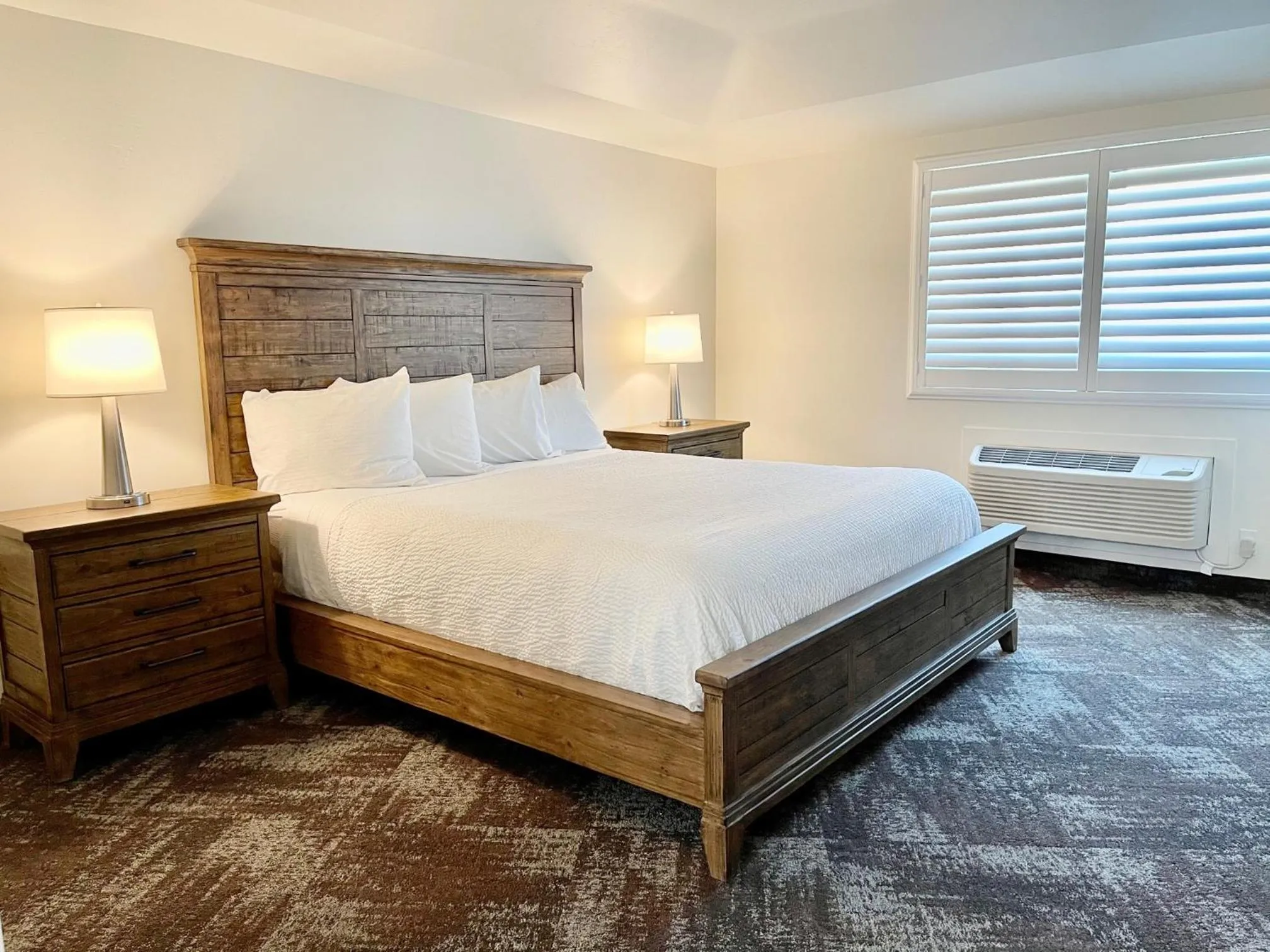 Bed in Jackson Rancheria Casino Resort