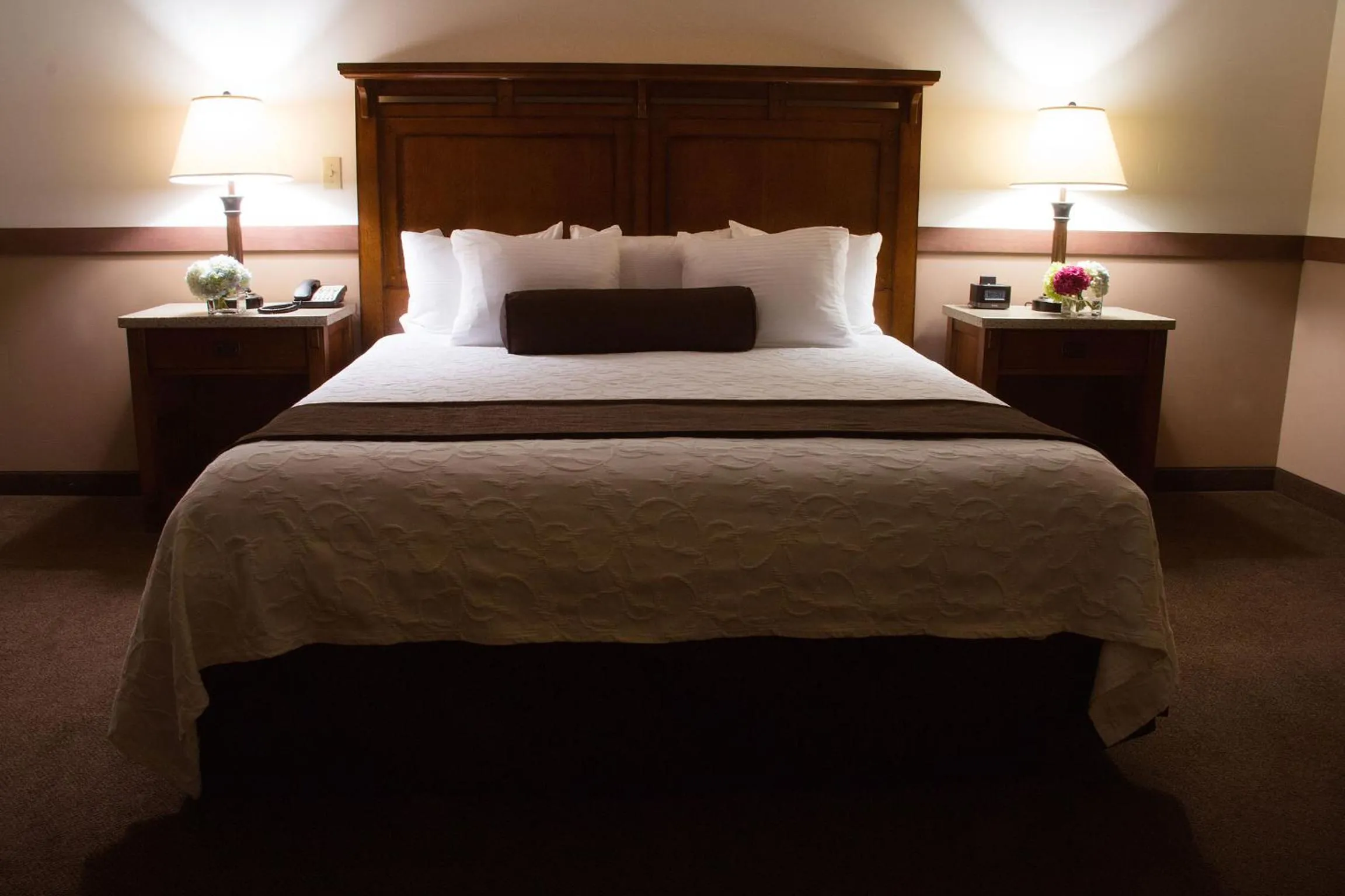 Bed in Jackson Rancheria Casino Resort