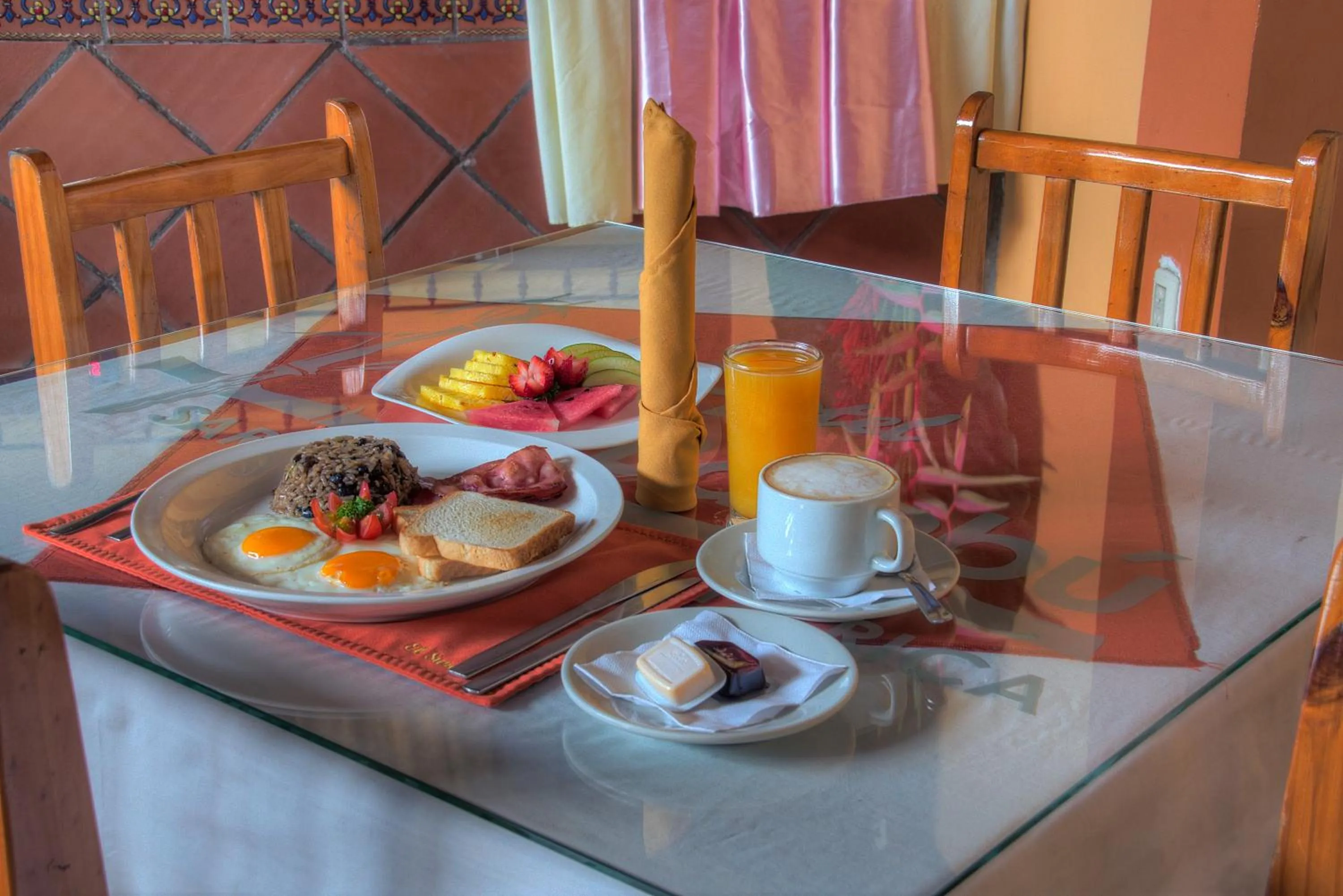 Breakfast in Hotel El Bambu