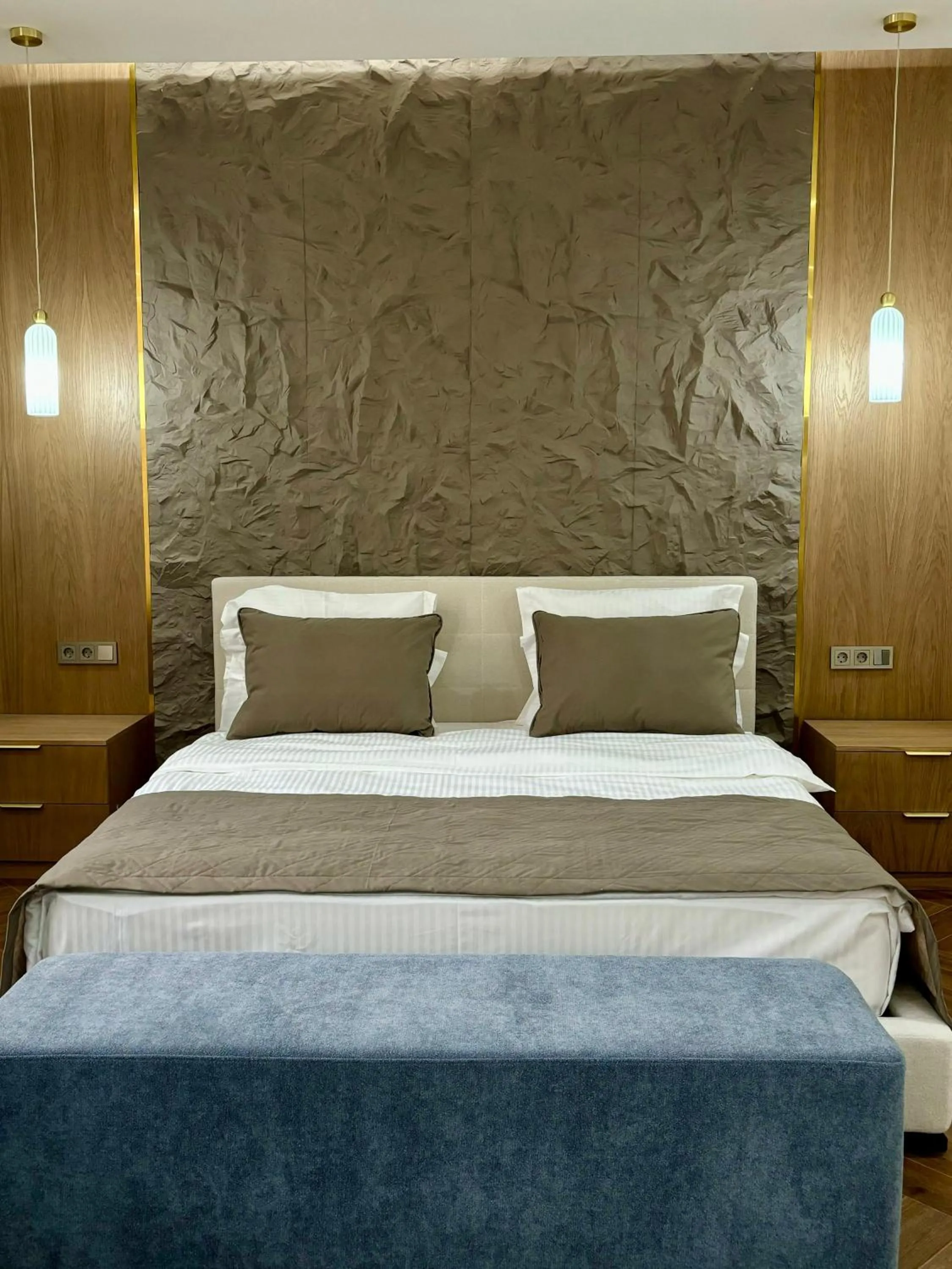 Bed in Donatello Boutique Hotel