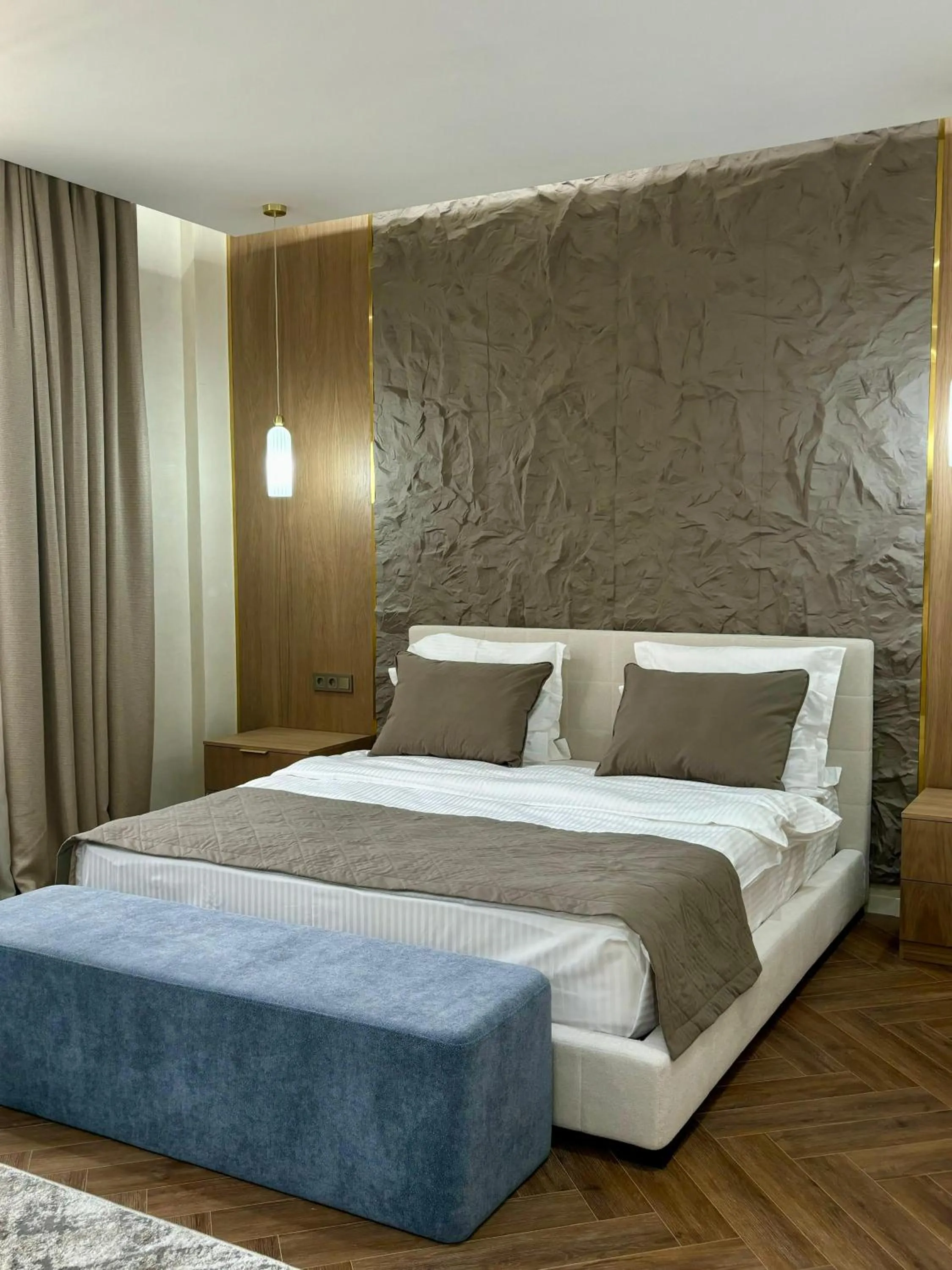 Bed in Donatello Boutique Hotel