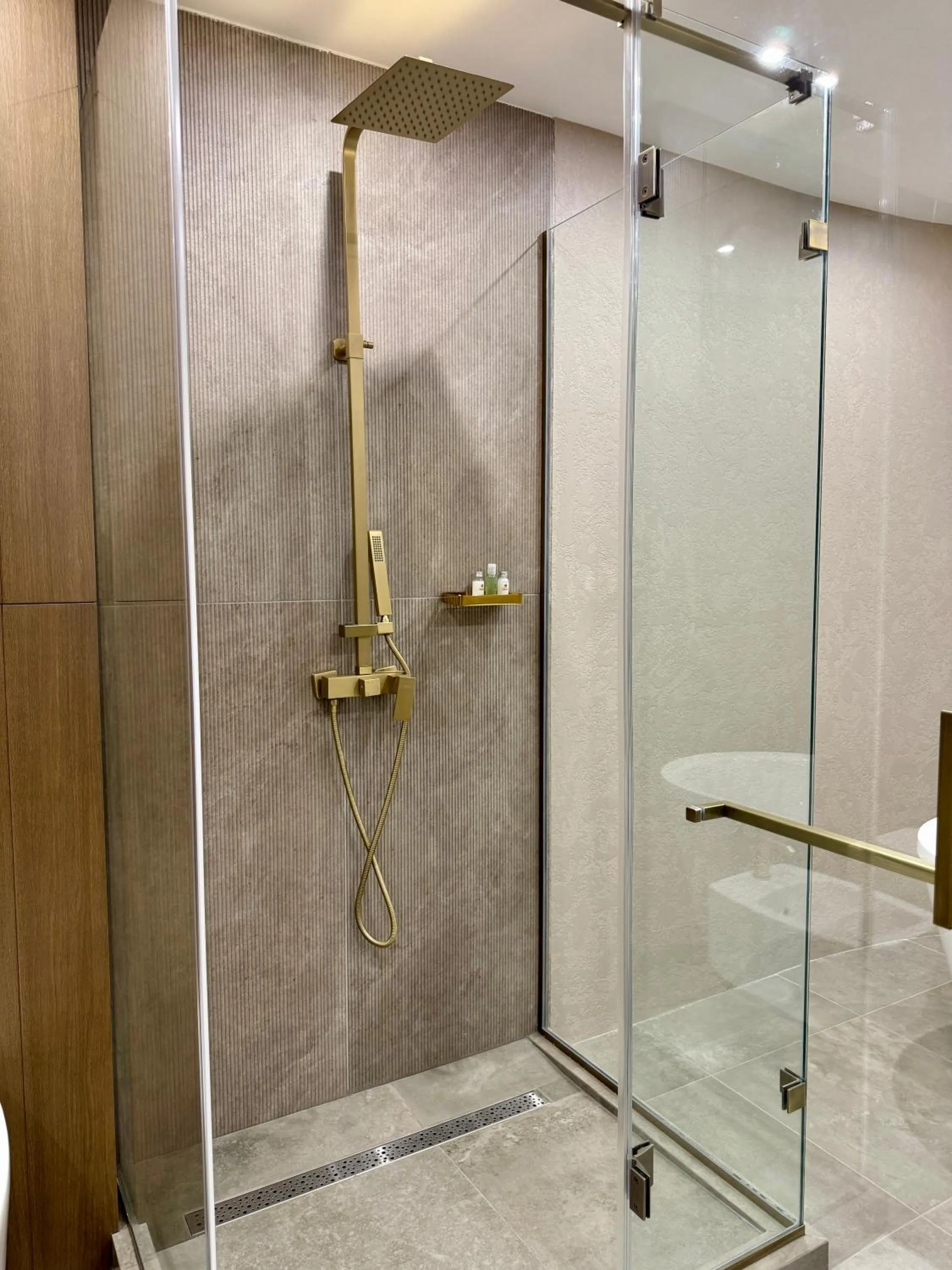 Shower in Donatello Boutique Hotel