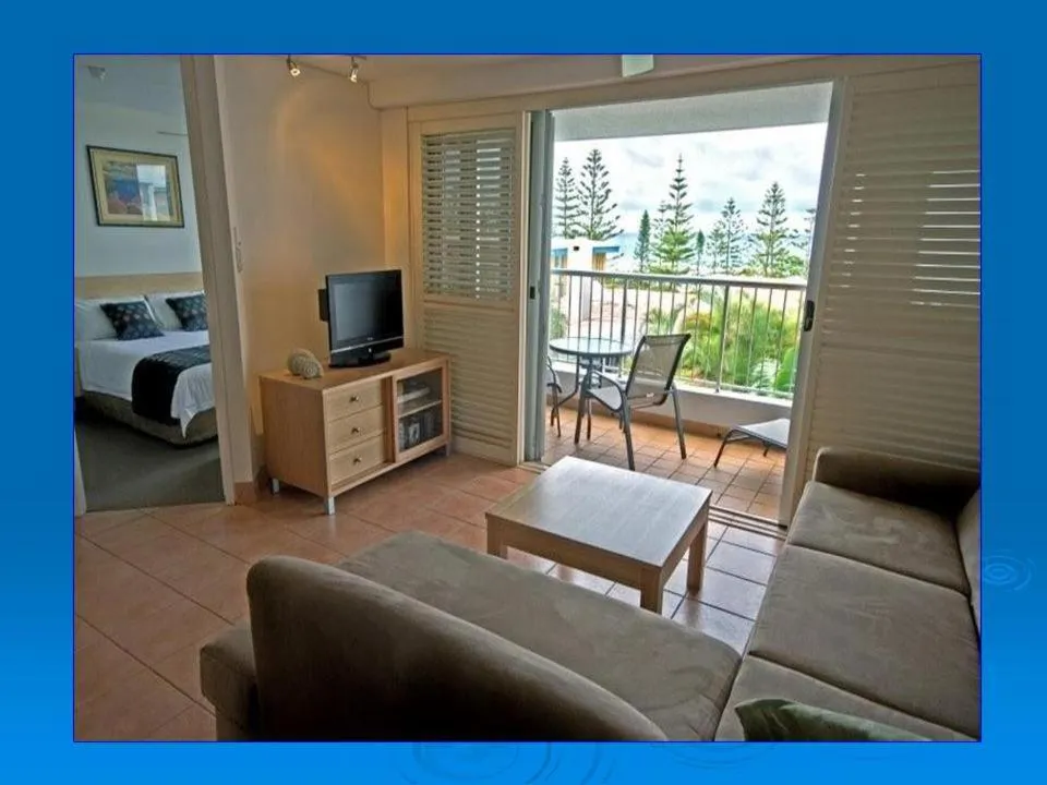 Living room in Mariner Shores Club