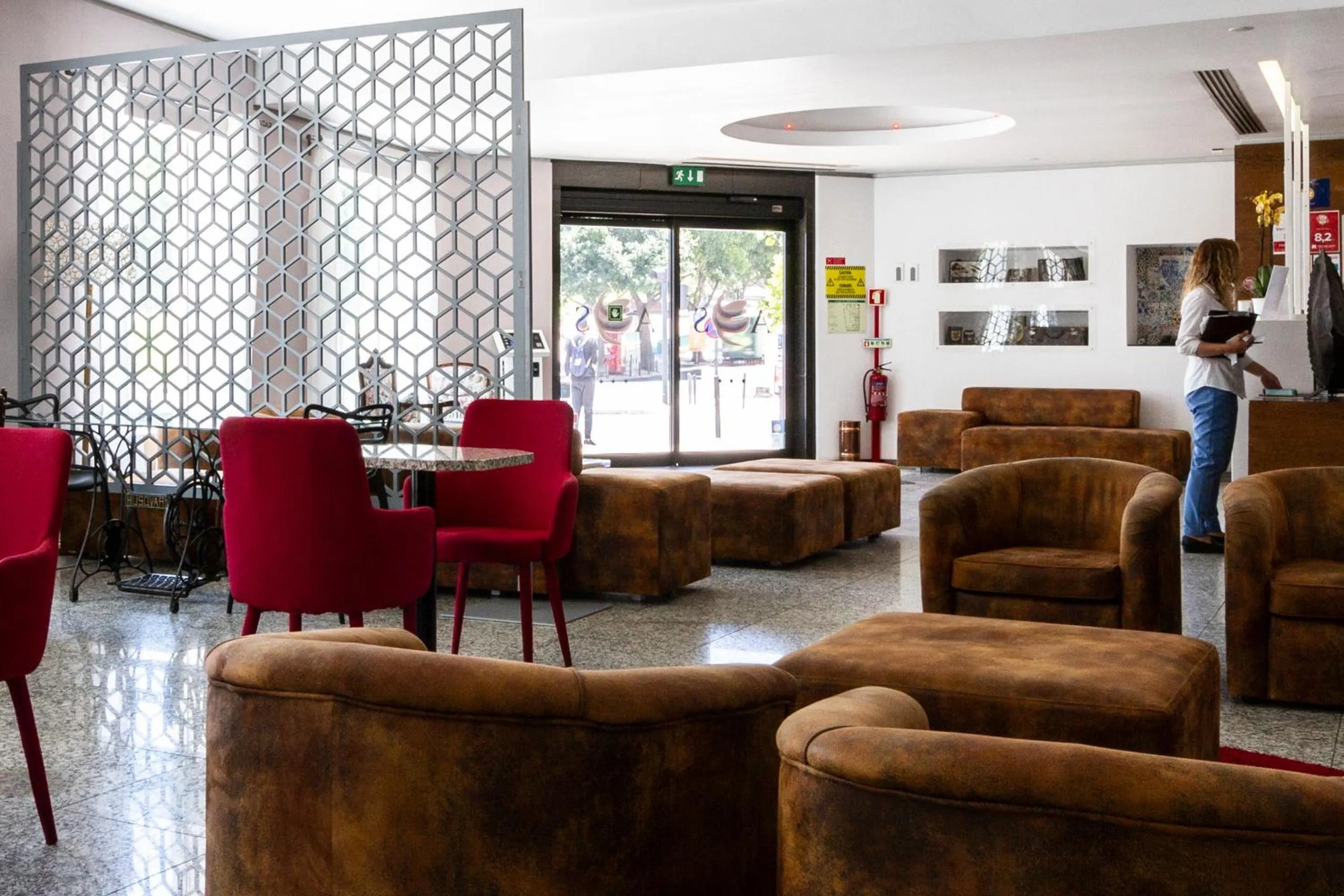 Lobby or reception in Hotel A.S. Lisboa