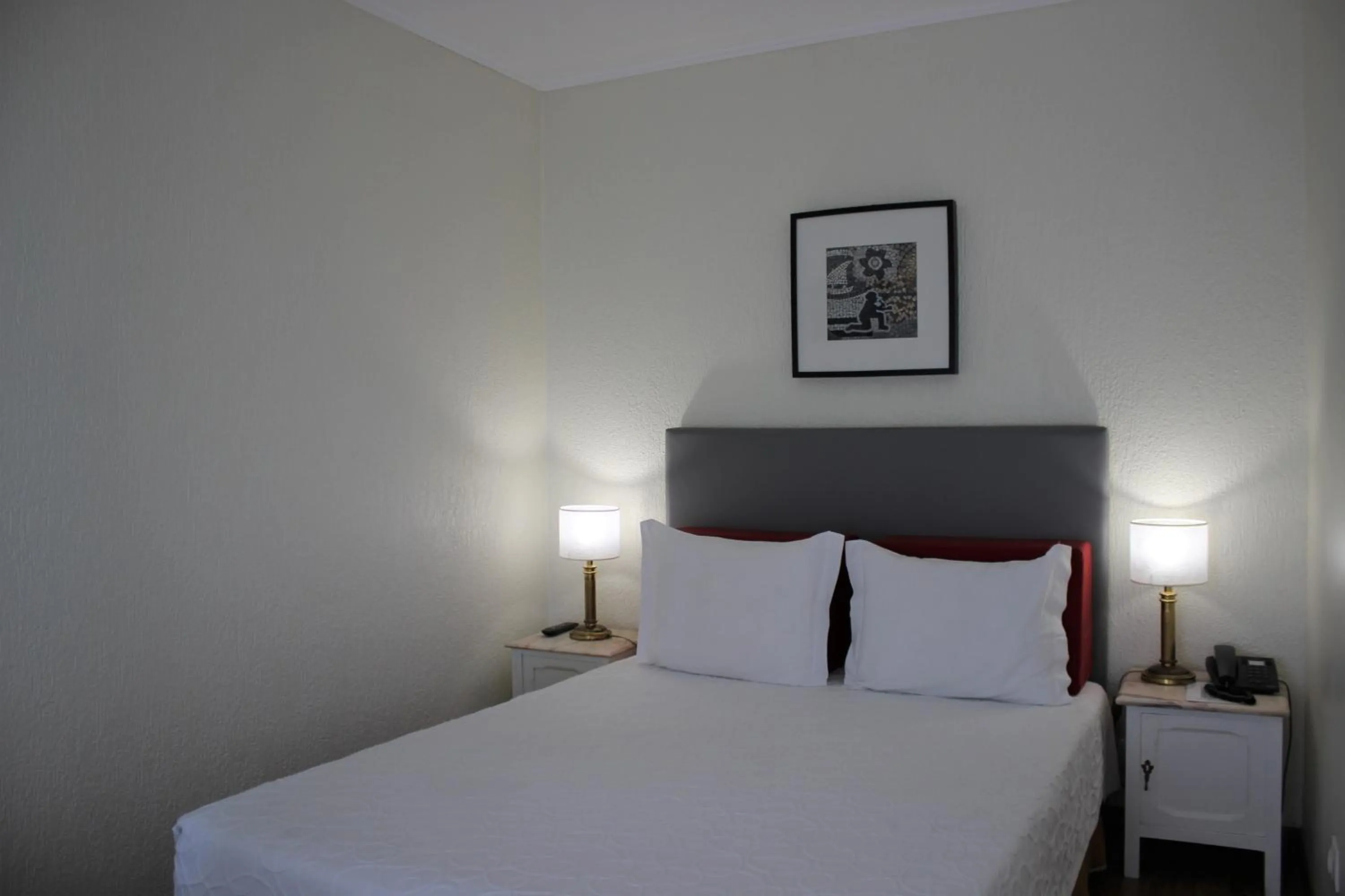 Bed in Hotel A.S. Lisboa