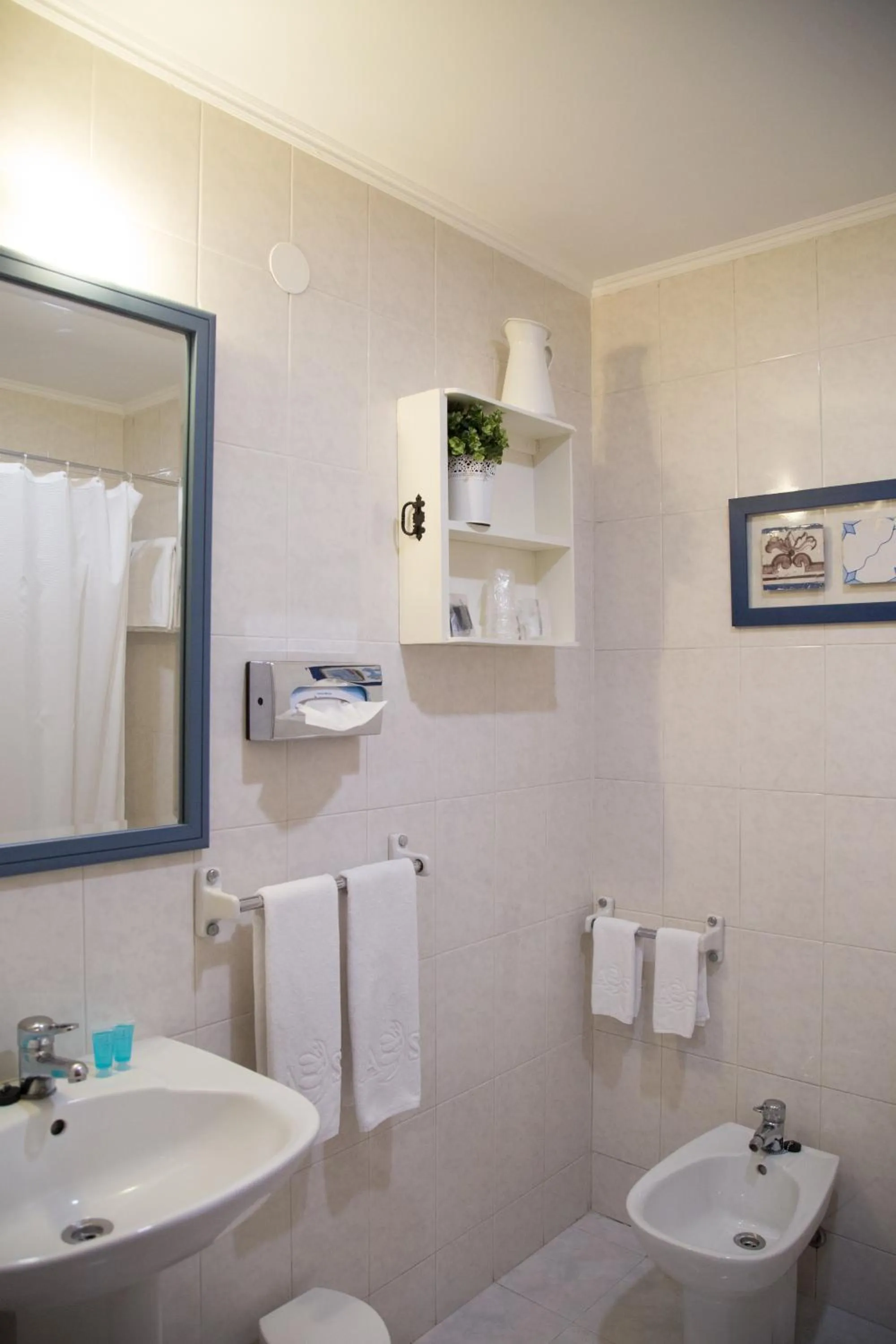 Toilet in Hotel A.S. Lisboa