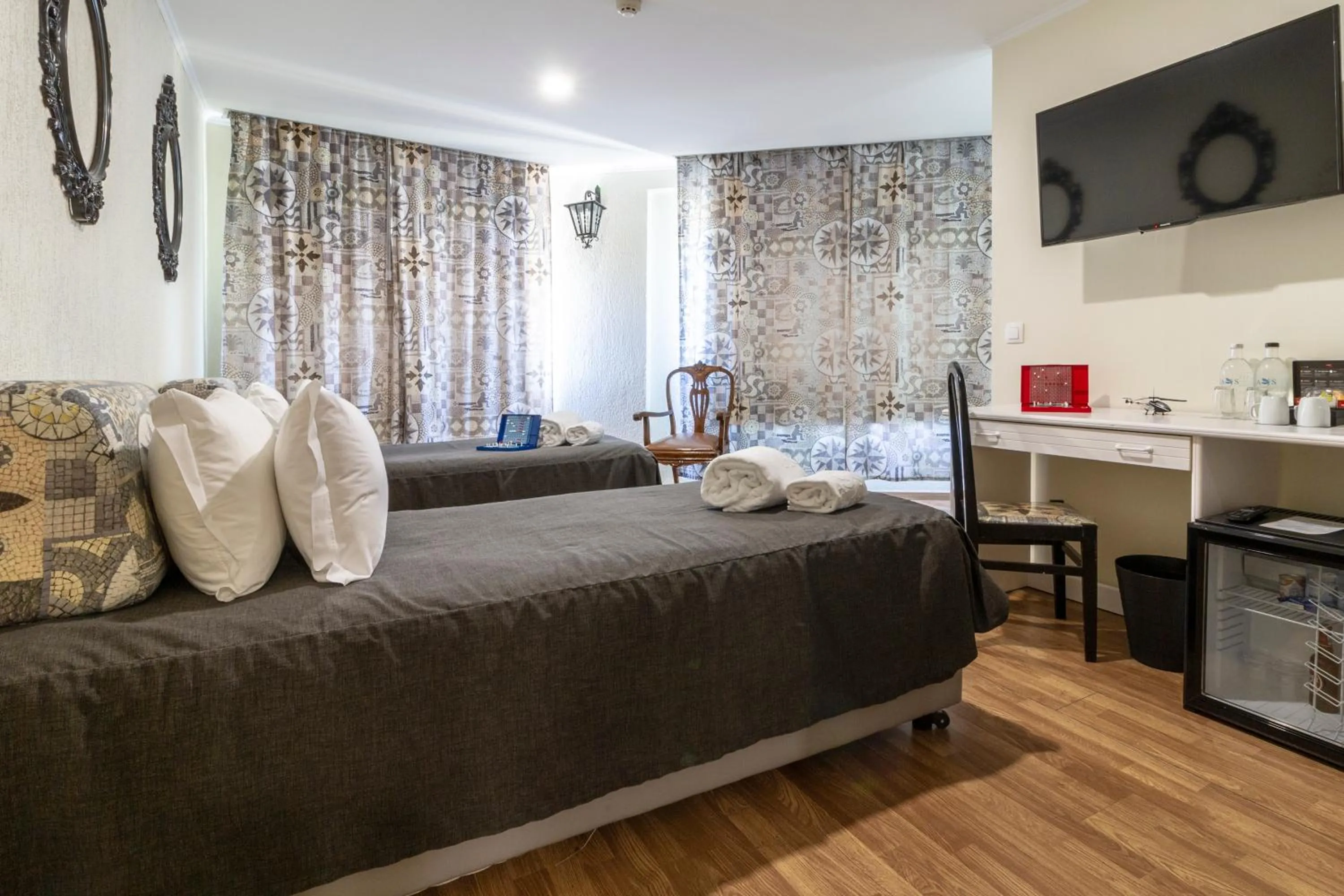 Bed in Hotel A.S. Lisboa