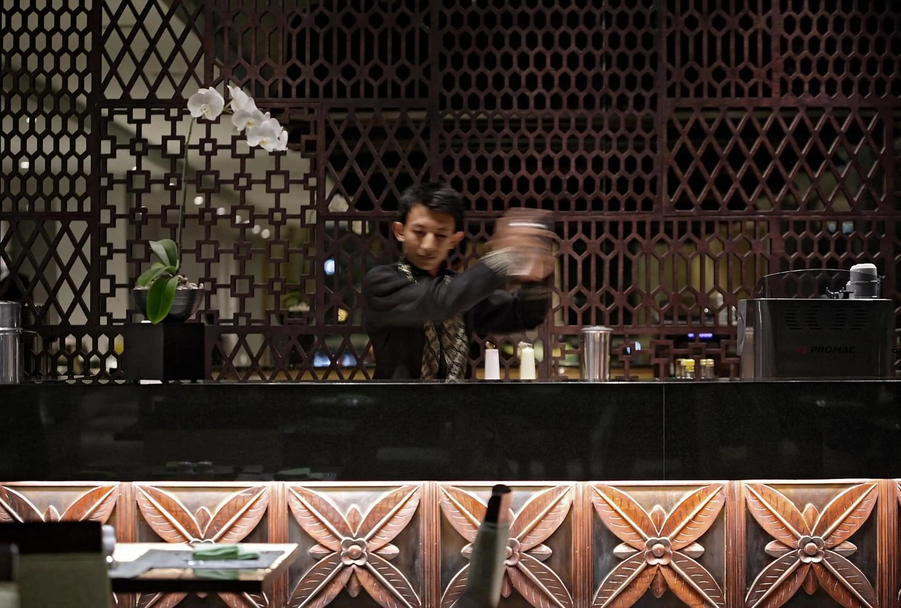 Lounge or bar in Hotel Santika Mataram