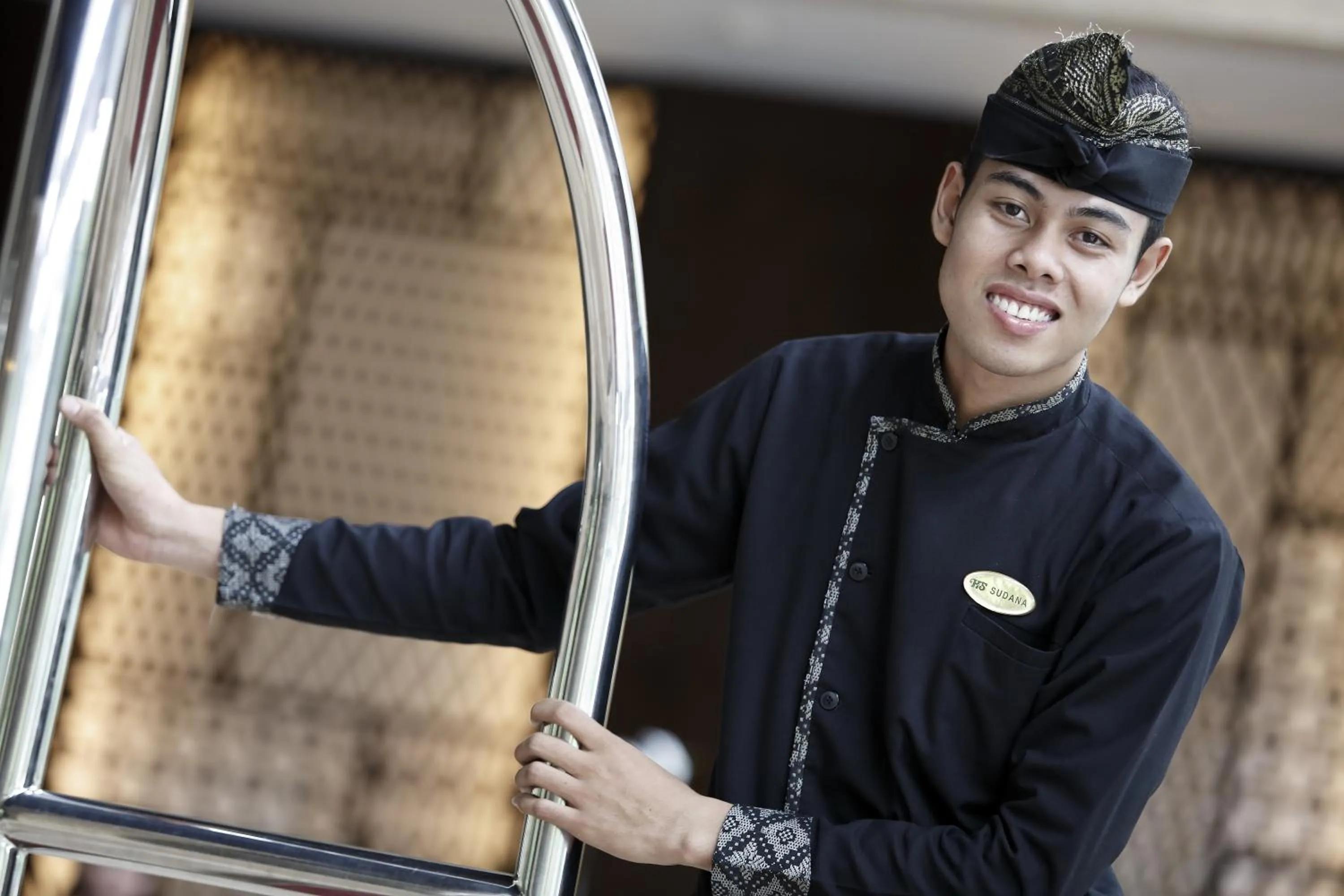 Staff in Hotel Santika Mataram