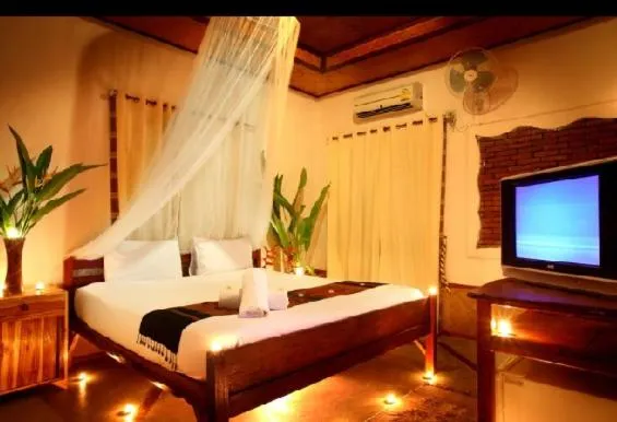 Bed in Pai Love & Baan Chonphao Resort