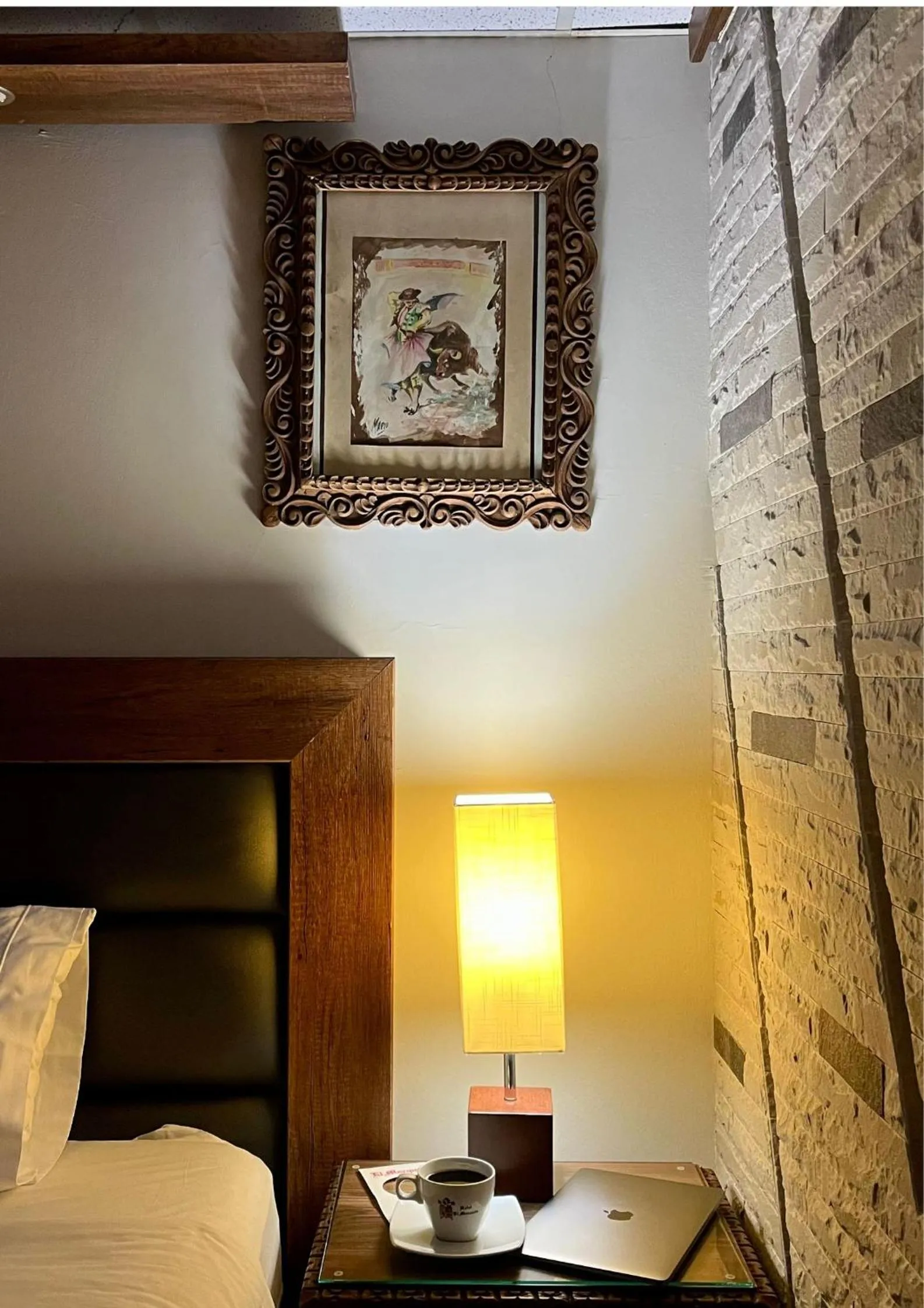 Bed in Hotel El Marqués