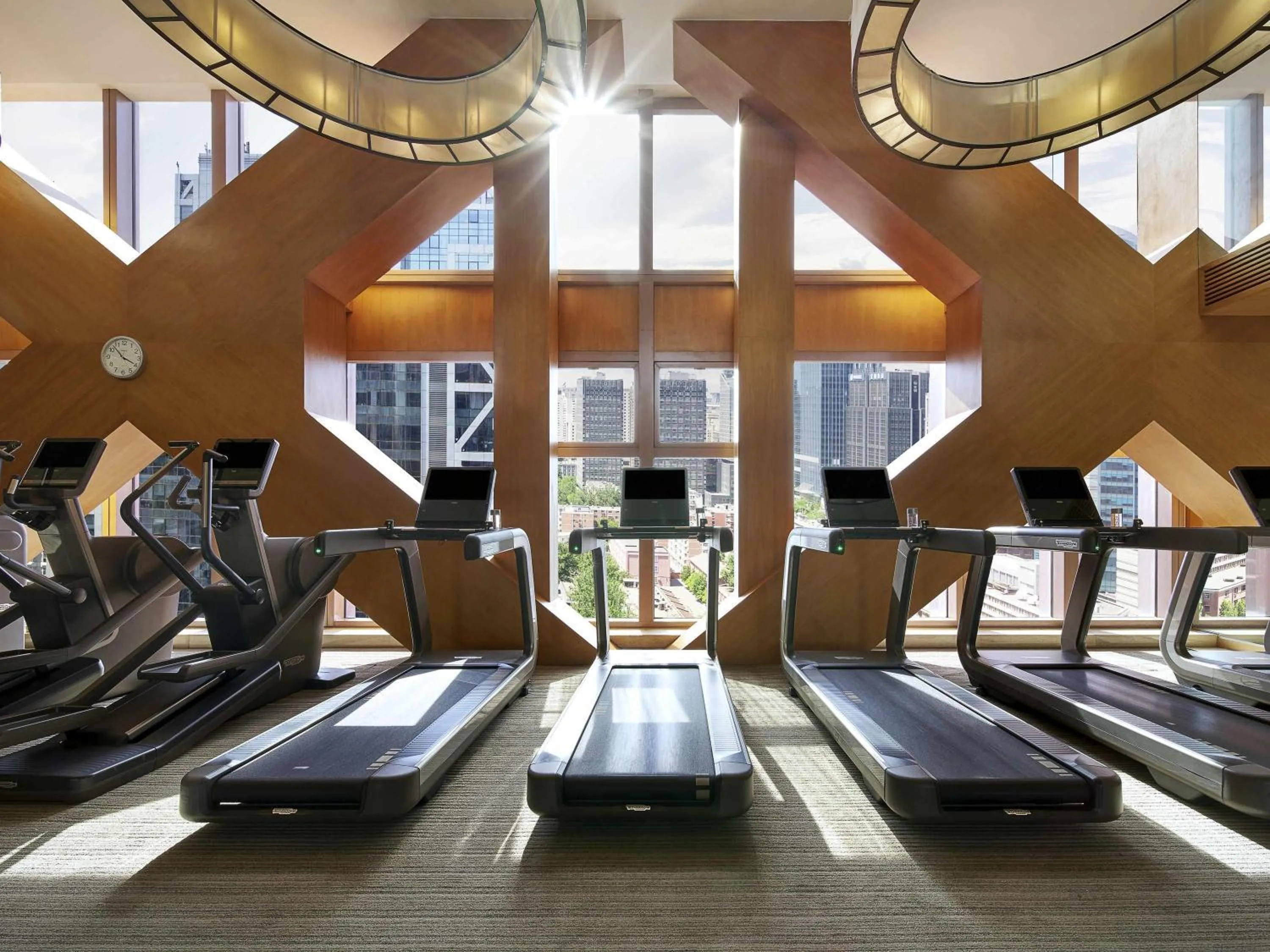 Fitness centre/facilities in Fairmont Beijing