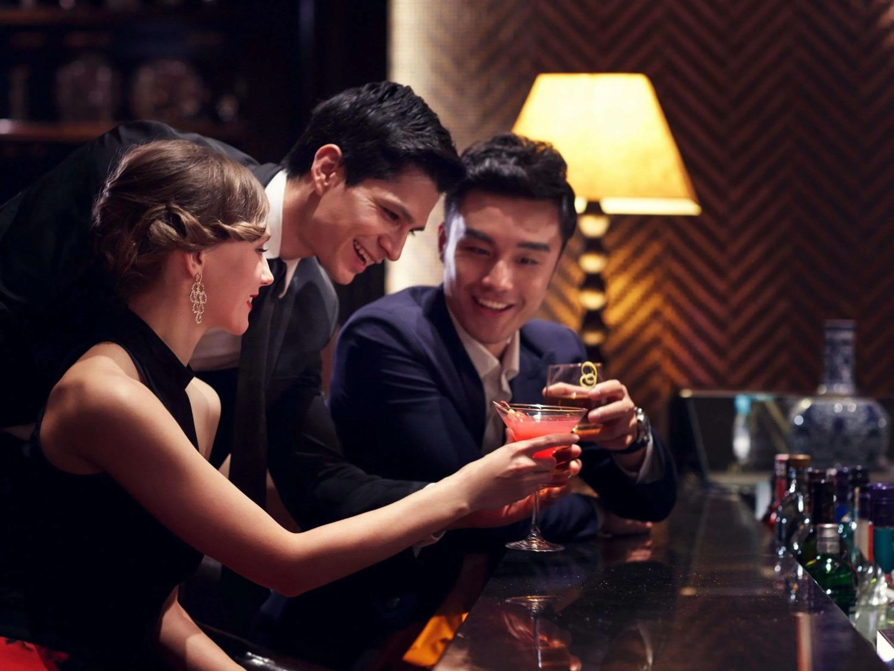 Lounge or bar in Fairmont Beijing
